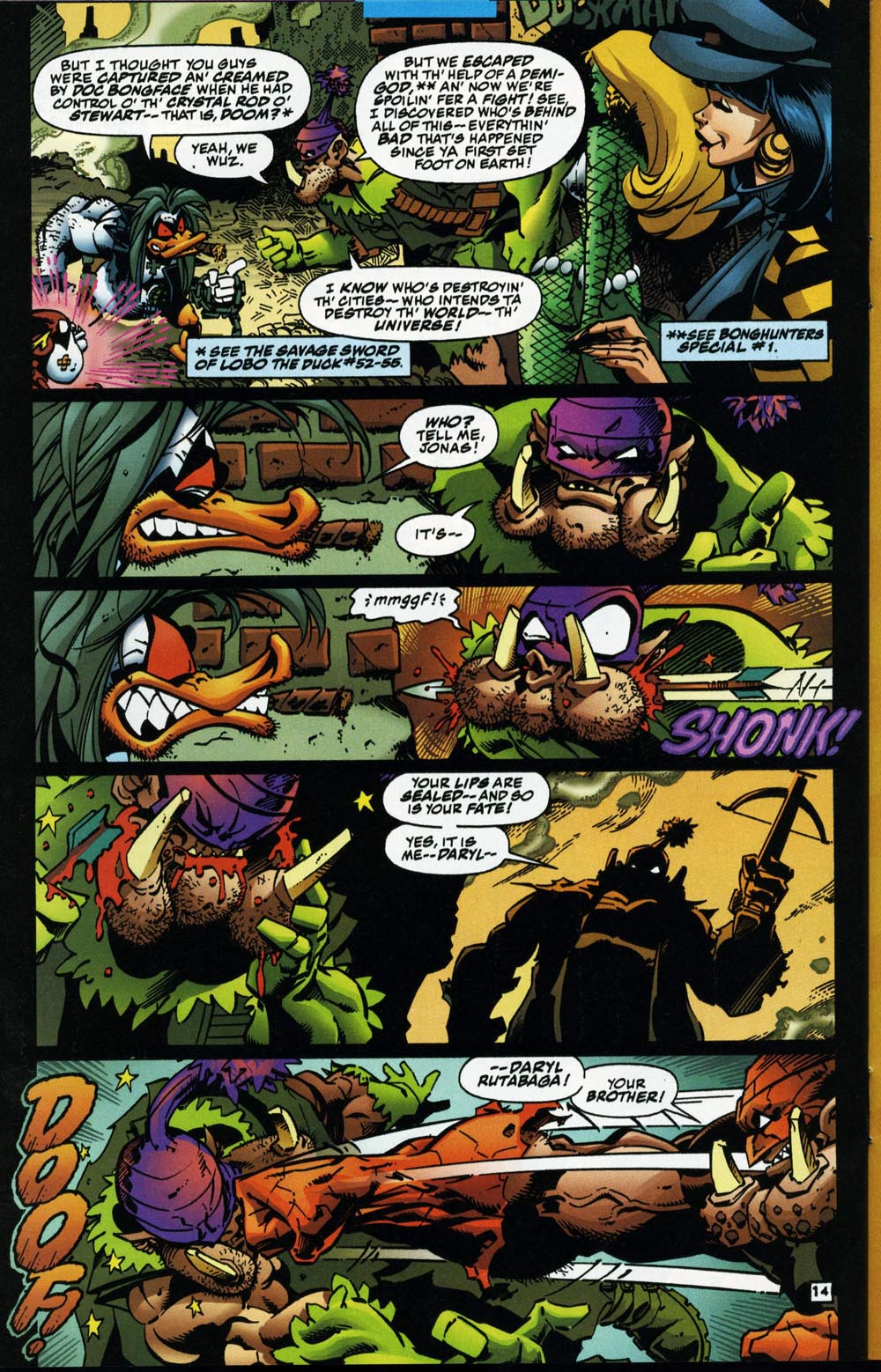 Read online Lobo the Duck comic -  Issue # Full - 14