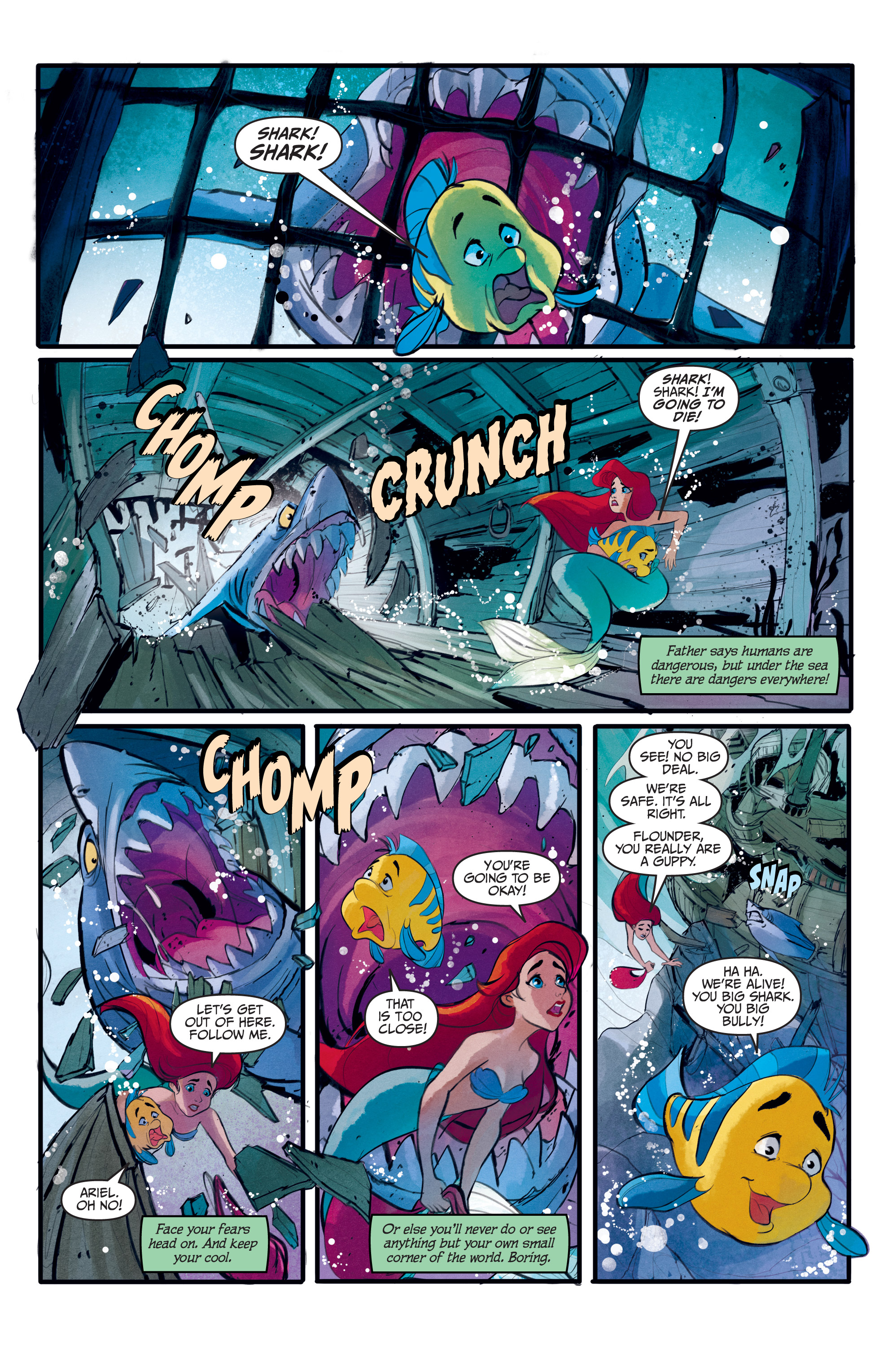 Read online Disney The Little Mermaid comic -  Issue #1 - 5