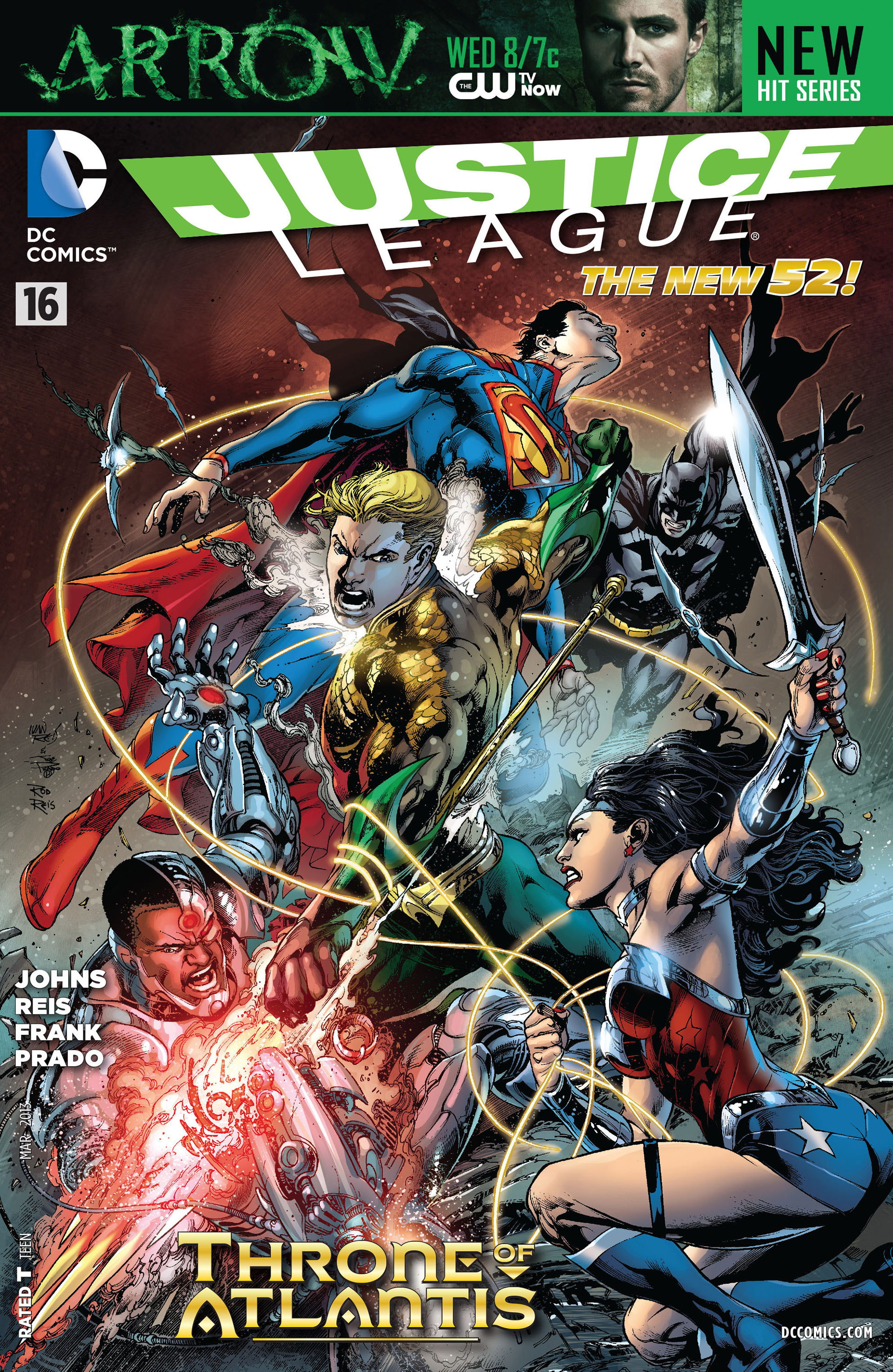 Read online Justice League (2011) comic -  Issue #16 - 1