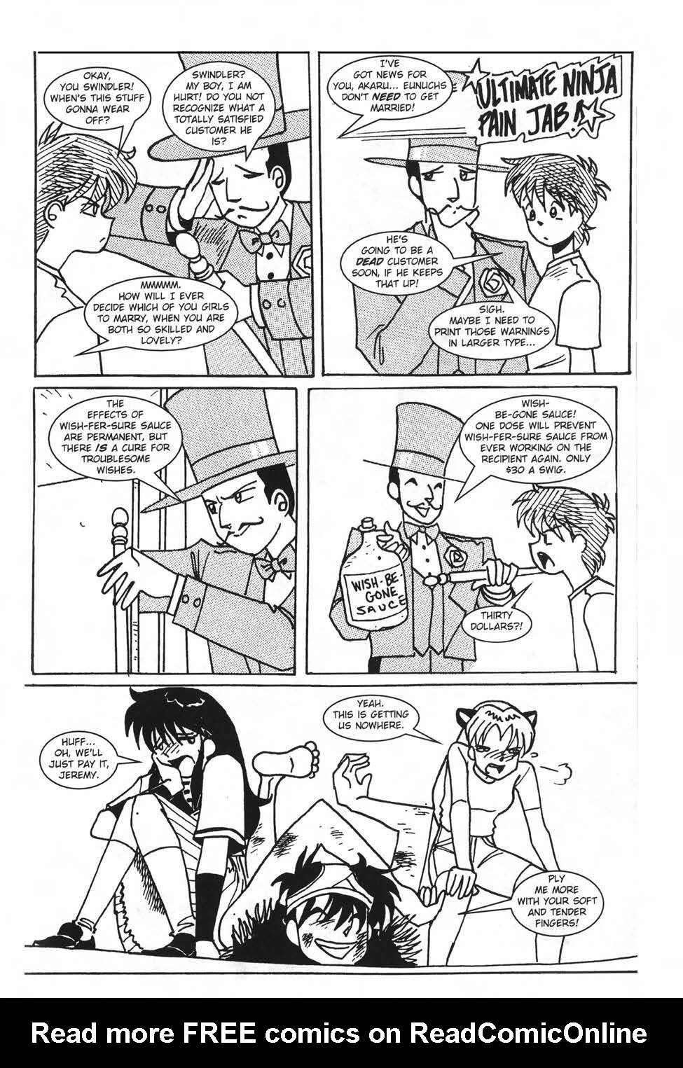 Read online Ninja High School (1986) comic -  Issue #66 - 16