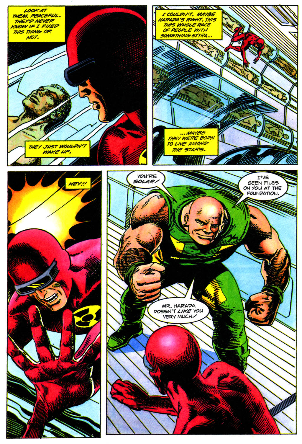 Read online Solar, Man of the Atom comic -  Issue #41 - 16