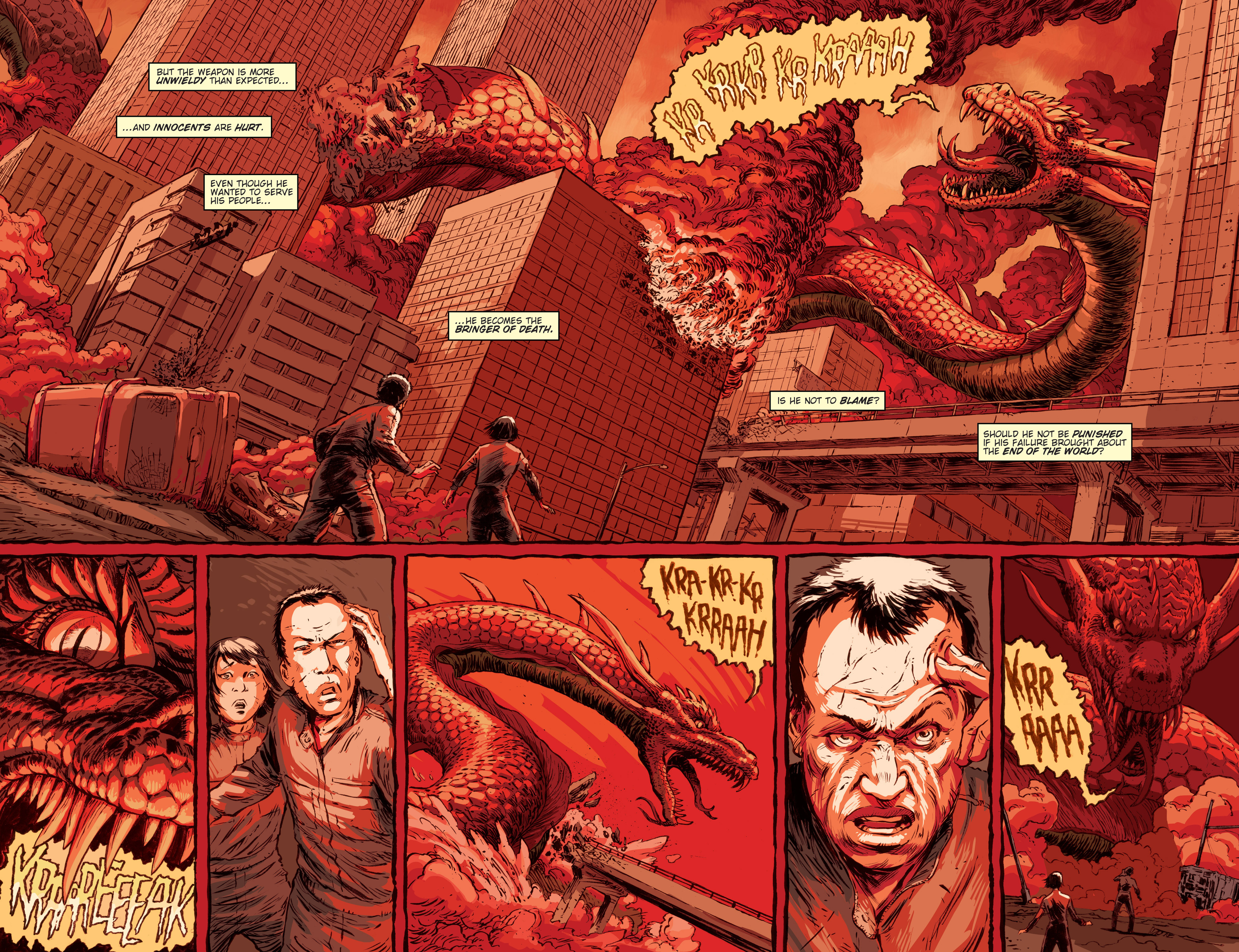 Read online Godzilla: Cataclysm comic -  Issue #4 - 4