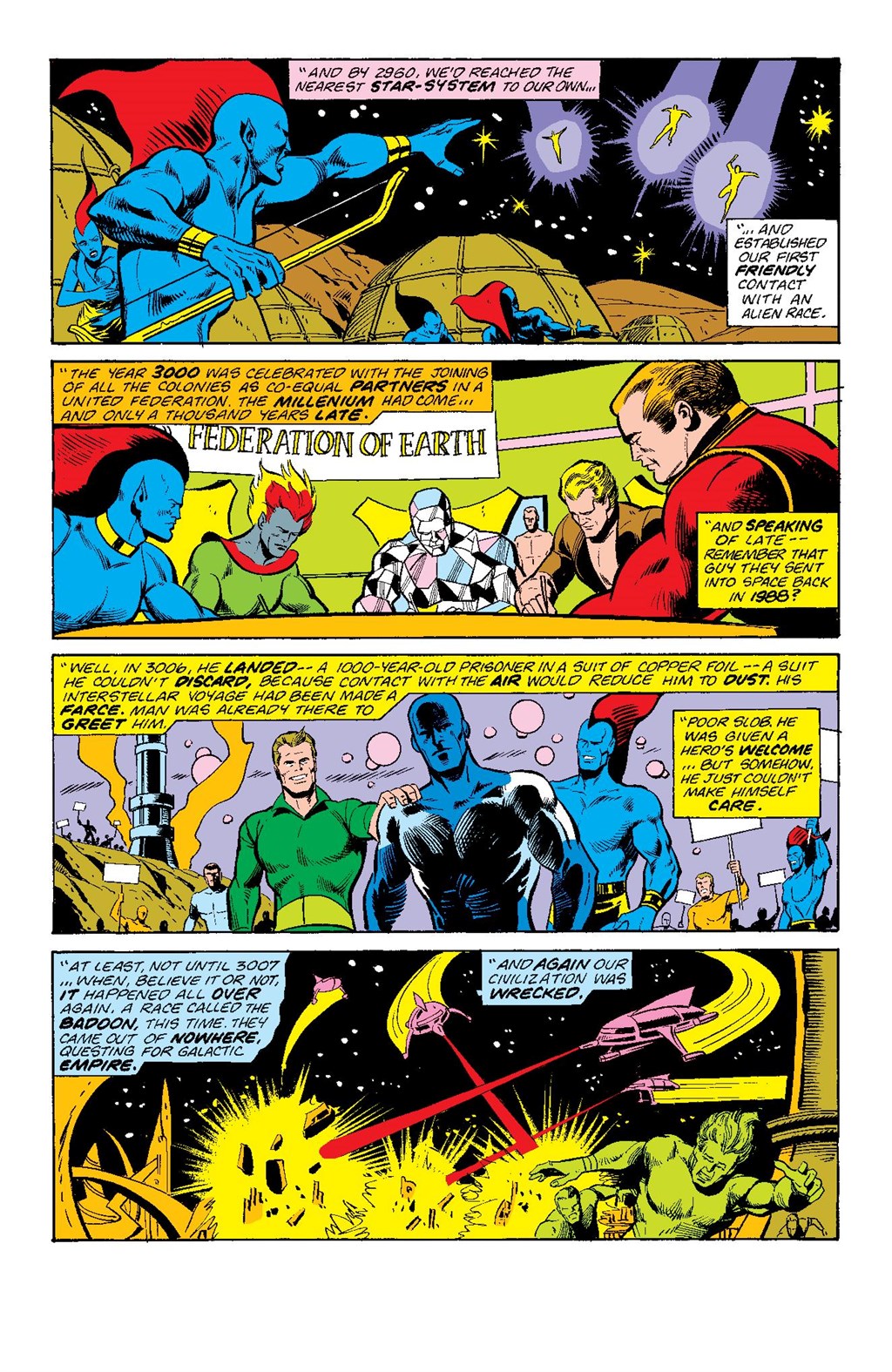 Read online Guardians of the Galaxy Epic Collection: Earth Shall Overcome comic -  Issue # TPB (Part 2) - 12