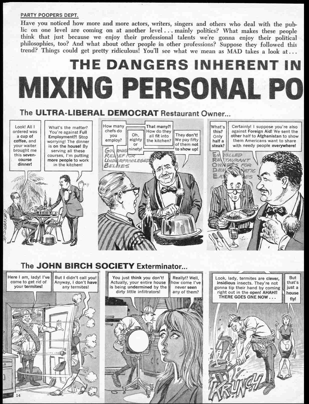 Read online MAD comic -  Issue #104 - 16