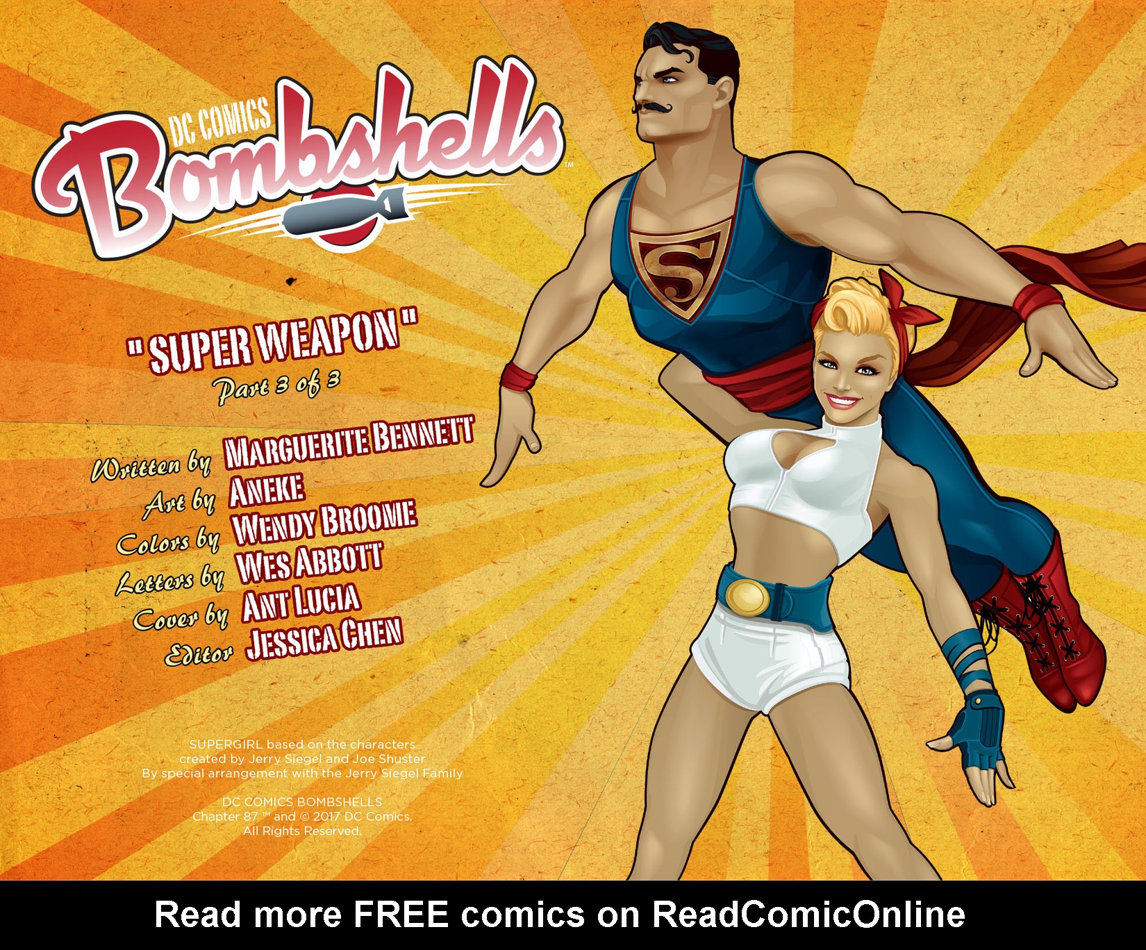 Read online DC Comics: Bombshells comic -  Issue #87 - 2