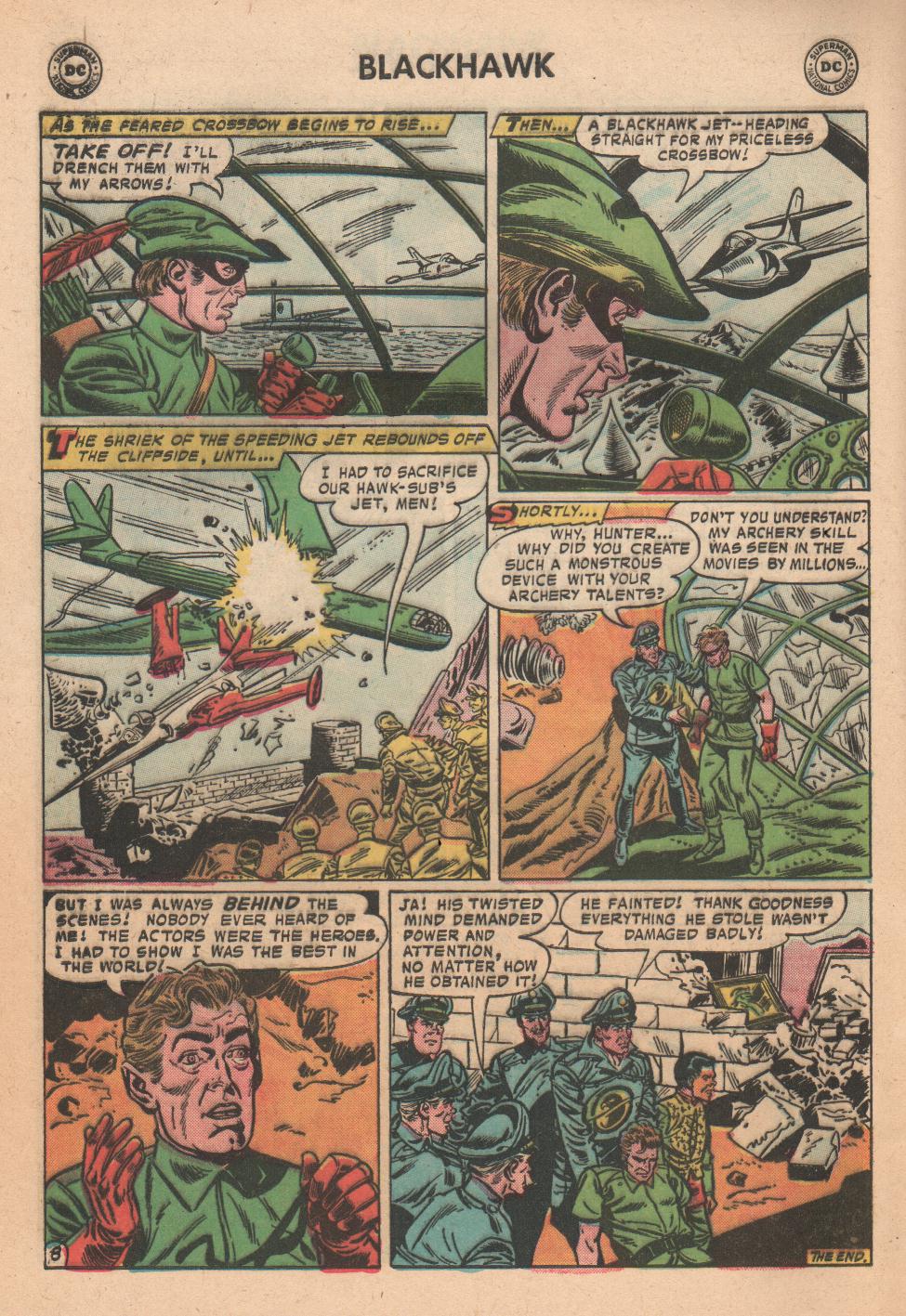 Read online Blackhawk (1957) comic -  Issue #121 - 10