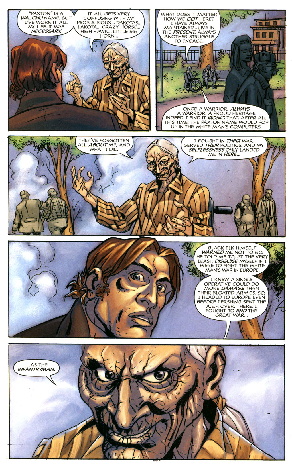 Read online Infantry comic -  Issue #3 - 10