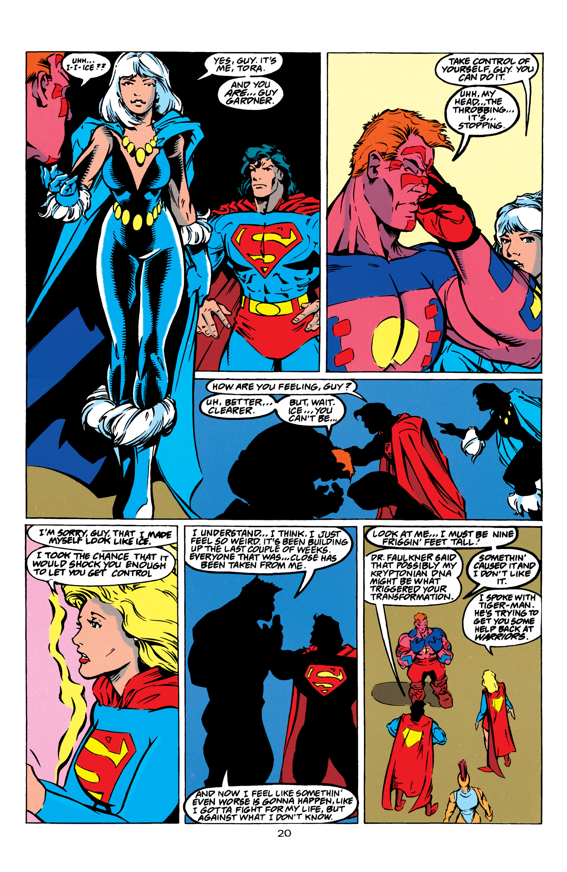 Read online Guy Gardner: Warrior comic -  Issue #30 - 21