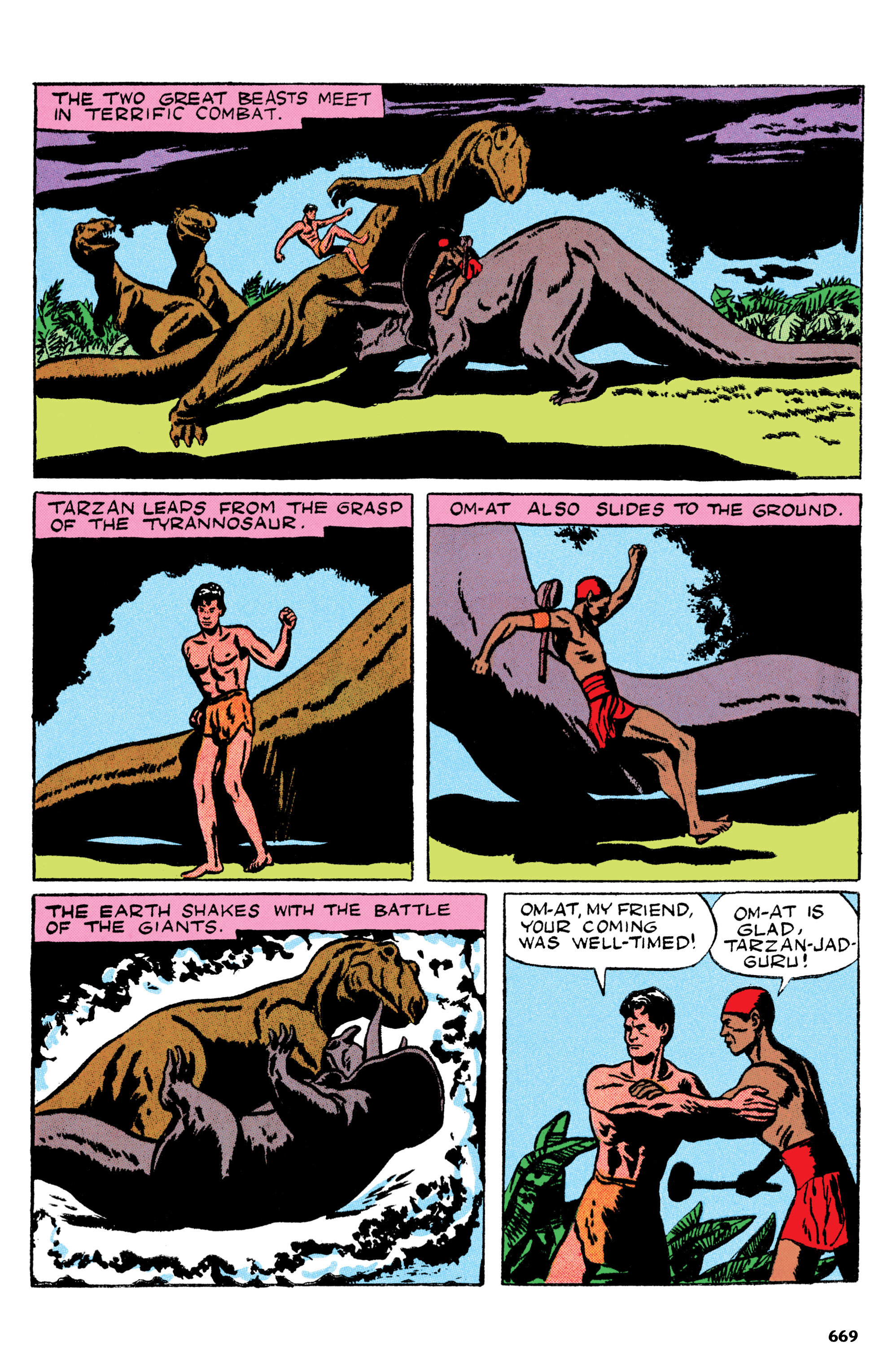 Read online Edgar Rice Burroughs Tarzan: The Jesse Marsh Years Omnibus comic -  Issue # TPB (Part 7) - 71