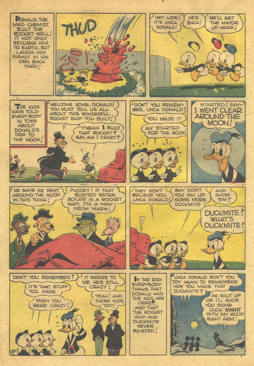 Read online Walt Disney's Comics and Stories comic -  Issue #44 - 12