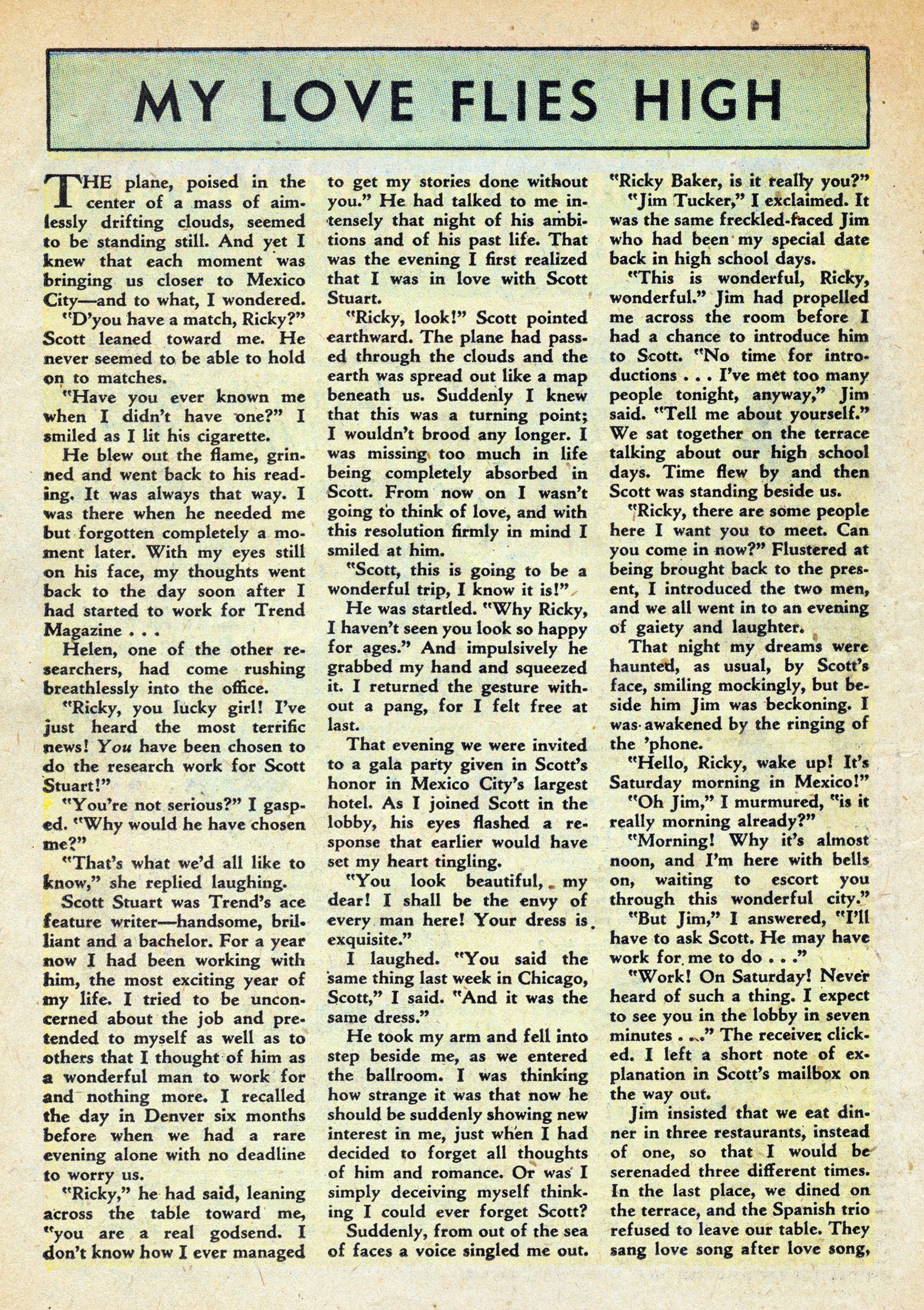 Read online Romance Diary comic -  Issue #1 - 22