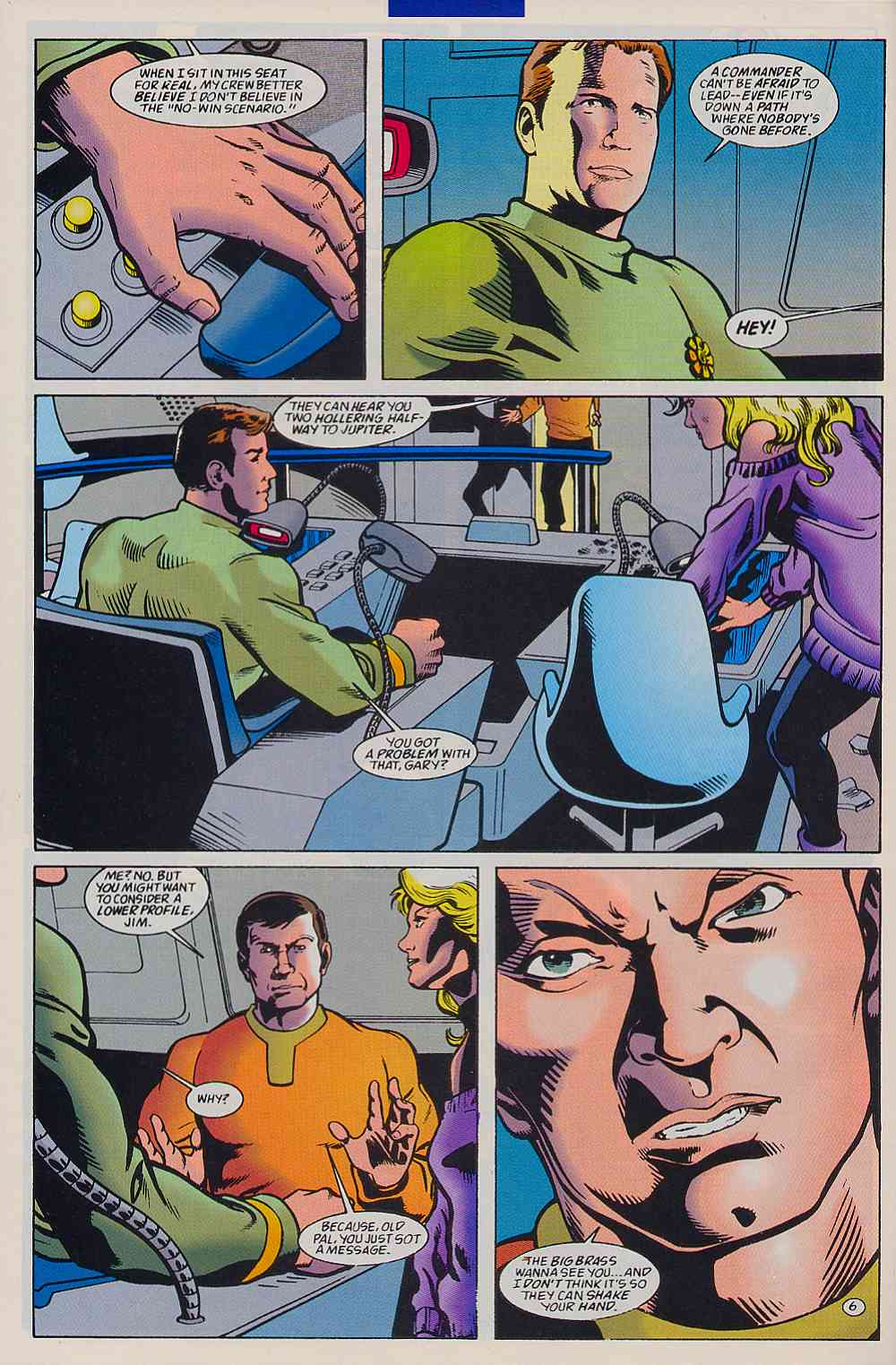 Read online Star Trek (1989) comic -  Issue #73 - 7