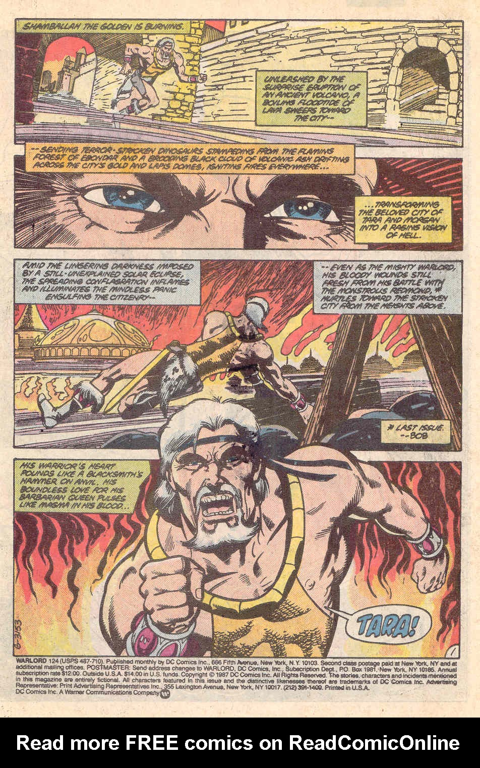 Read online Warlord (1976) comic -  Issue #124 - 2