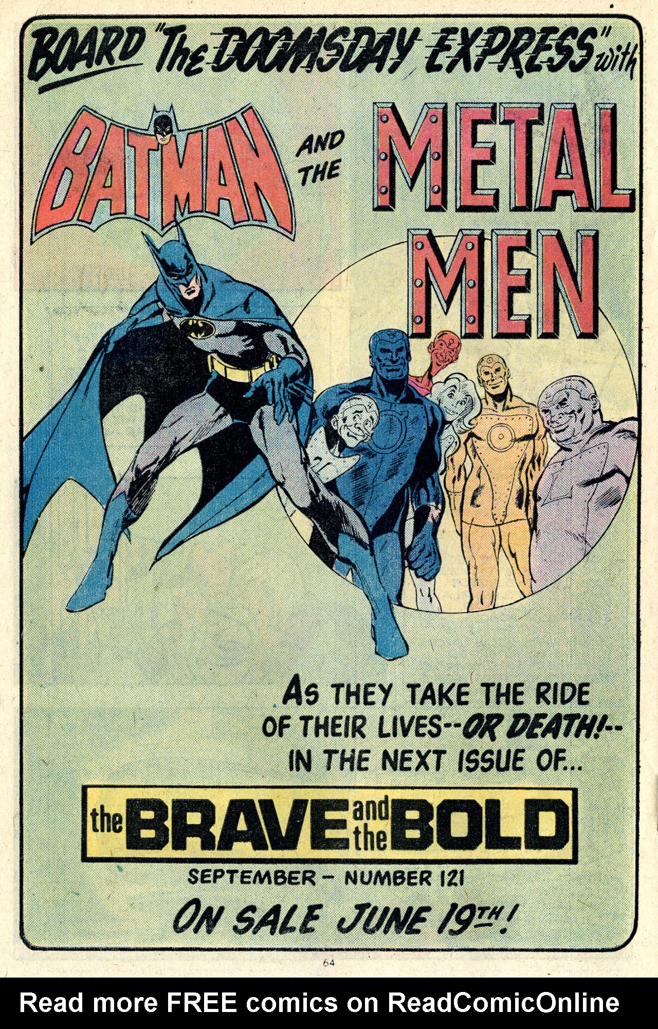 Read online The Brave and the Bold (1955) comic -  Issue #120 - 64