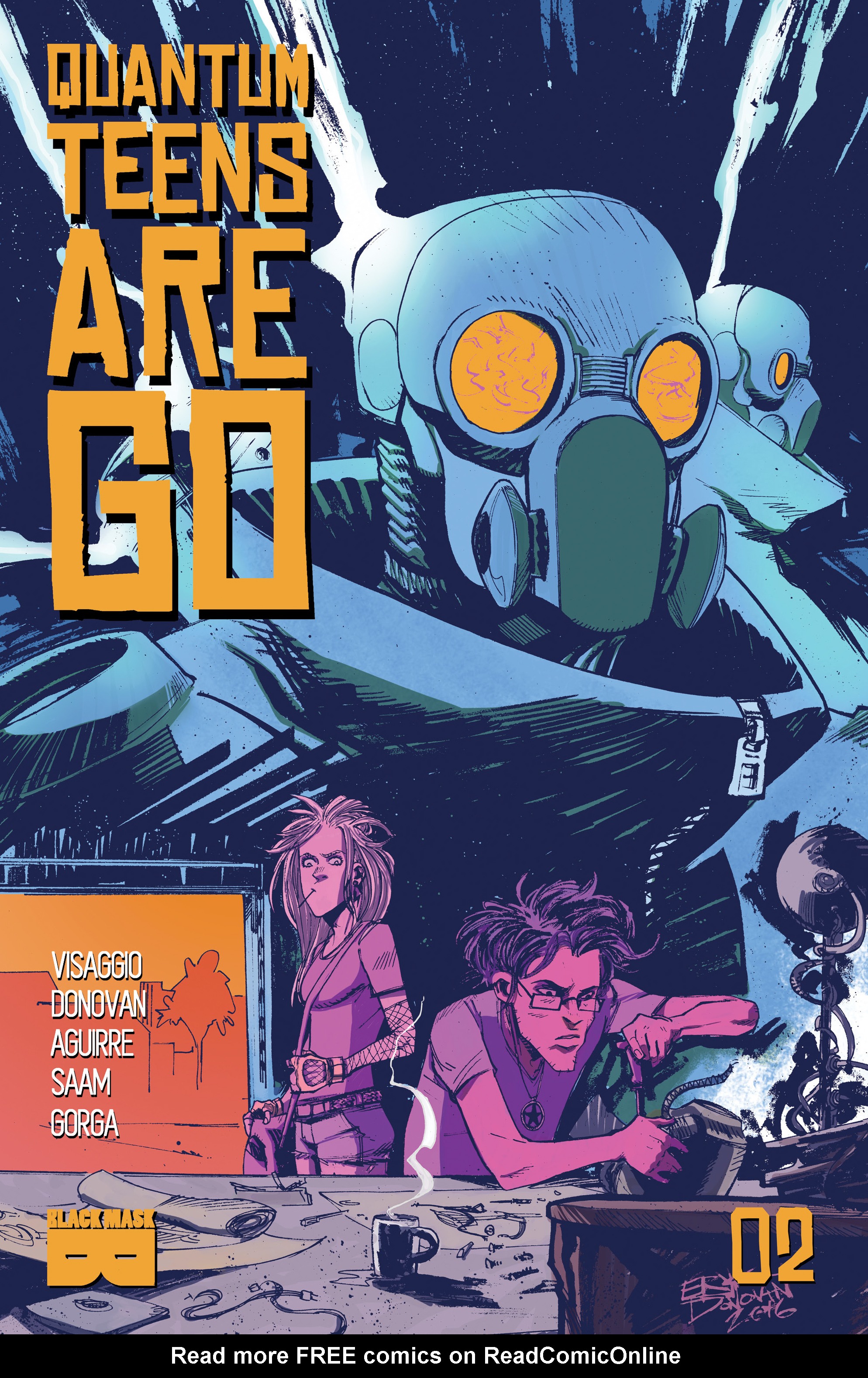 Read online Quantum Teens Are Go comic -  Issue #2 - 1