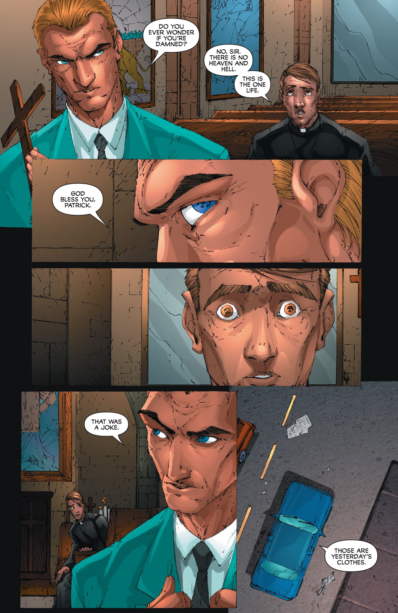 Read online Dean Koontz's Frankenstein: Prodigal Son (2008) comic -  Issue #4 - 16