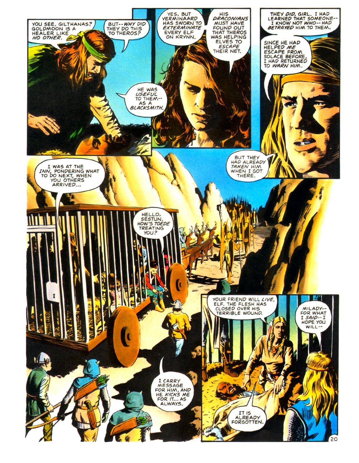 Read online Dragonlance Saga comic -  Issue #2 - 25