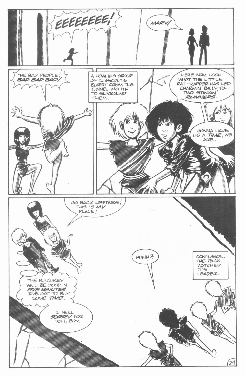Read online Logan's Run (1990) comic -  Issue #2 - 26