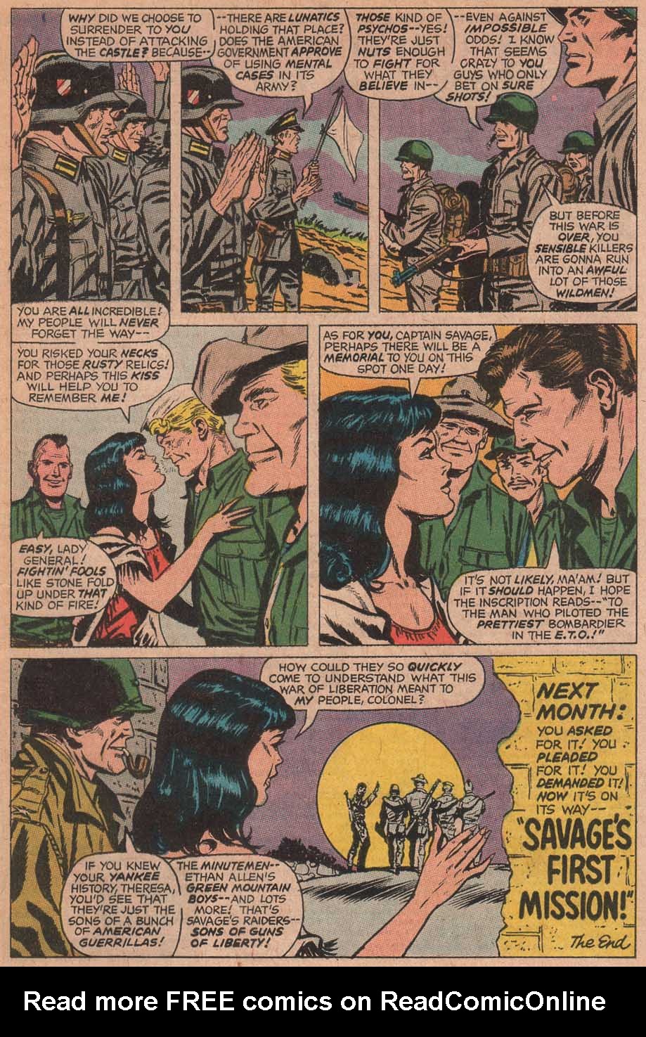 Read online Captain Savage and his Leatherneck Raiders comic -  Issue #13 - 29