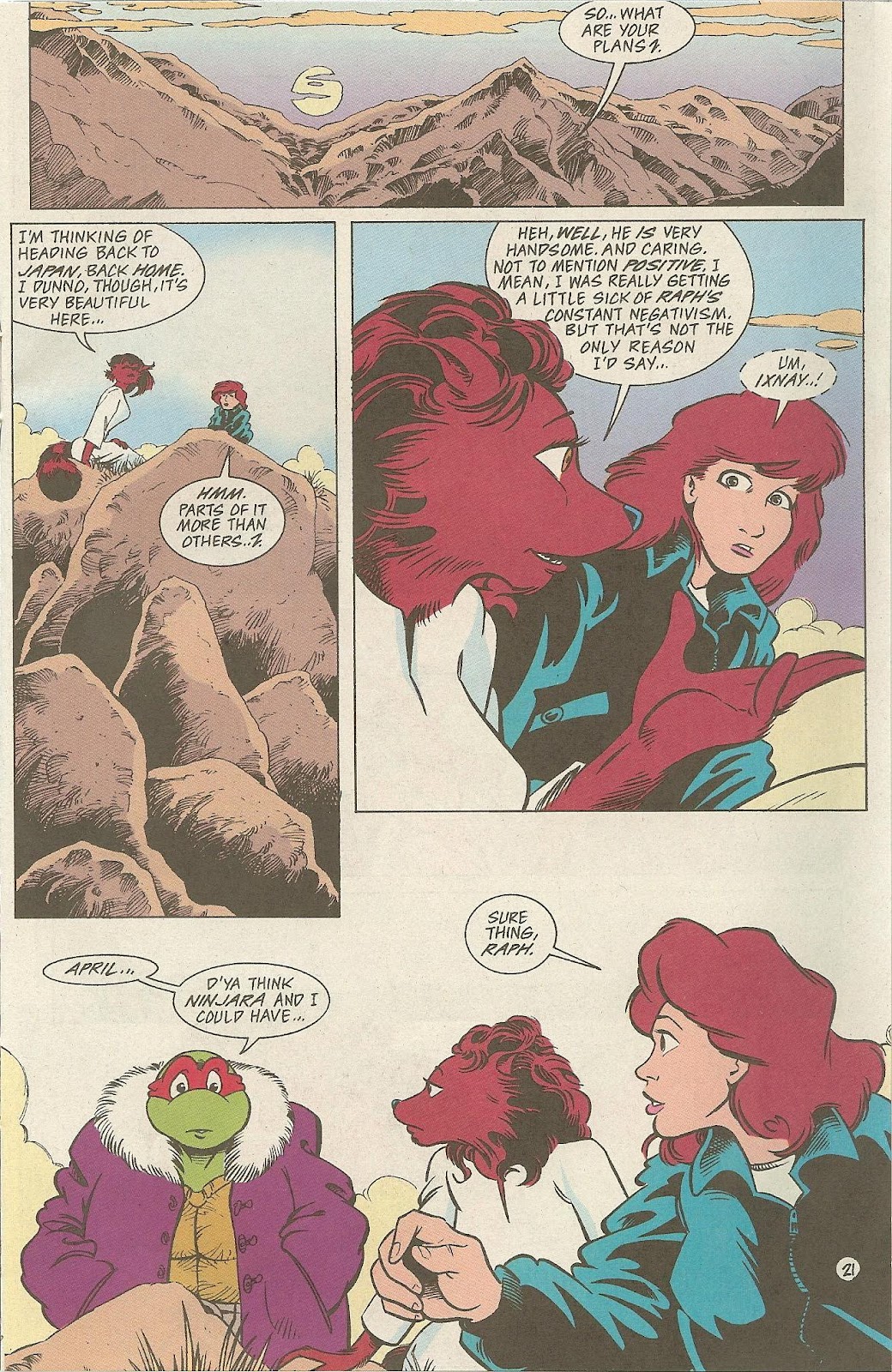 Teenage Mutant Ninja Turtles Adventures (1989) issue 70 - Page 21
