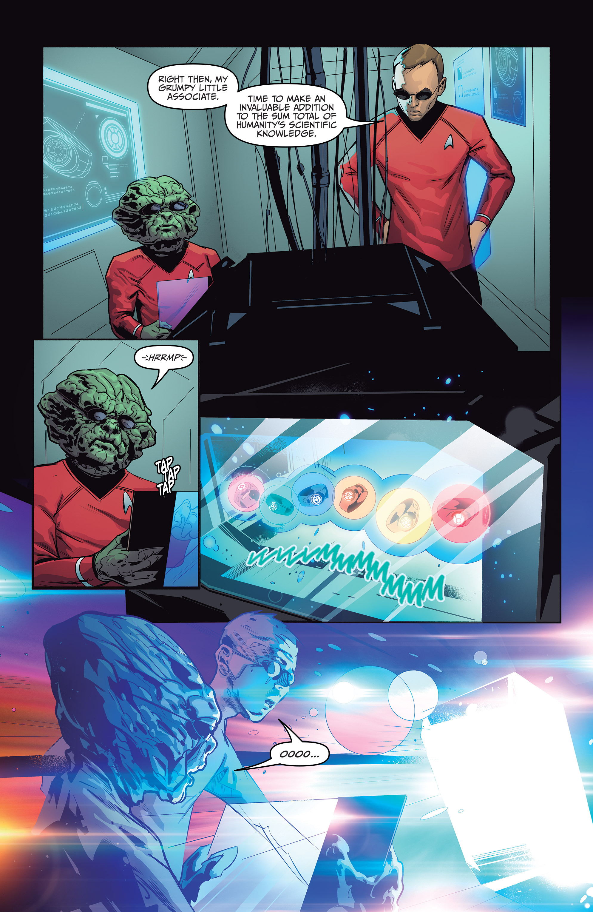 Read online Star Trek/Green Lantern (2015) comic -  Issue #1 - 13