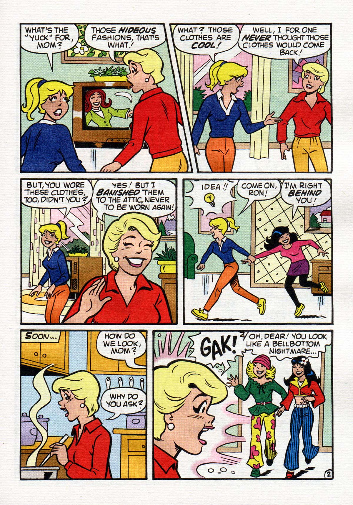 Read online Betty and Veronica Digest Magazine comic -  Issue #147 - 60