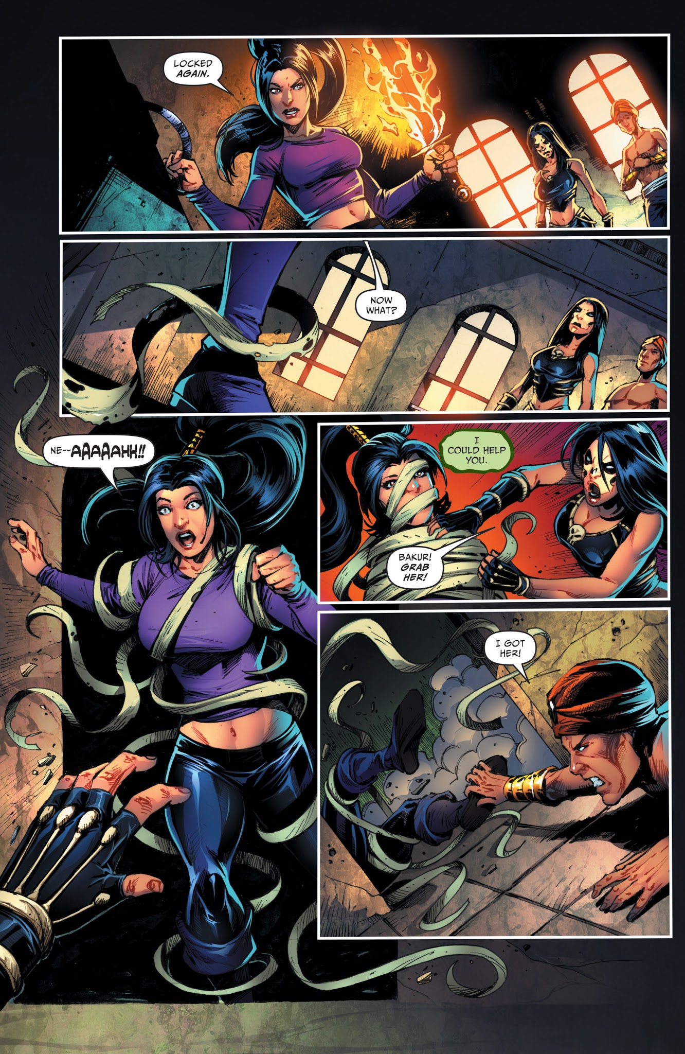 Read online Grimm Fairy Tales: Dance of the Dead comic -  Issue #4 - 11