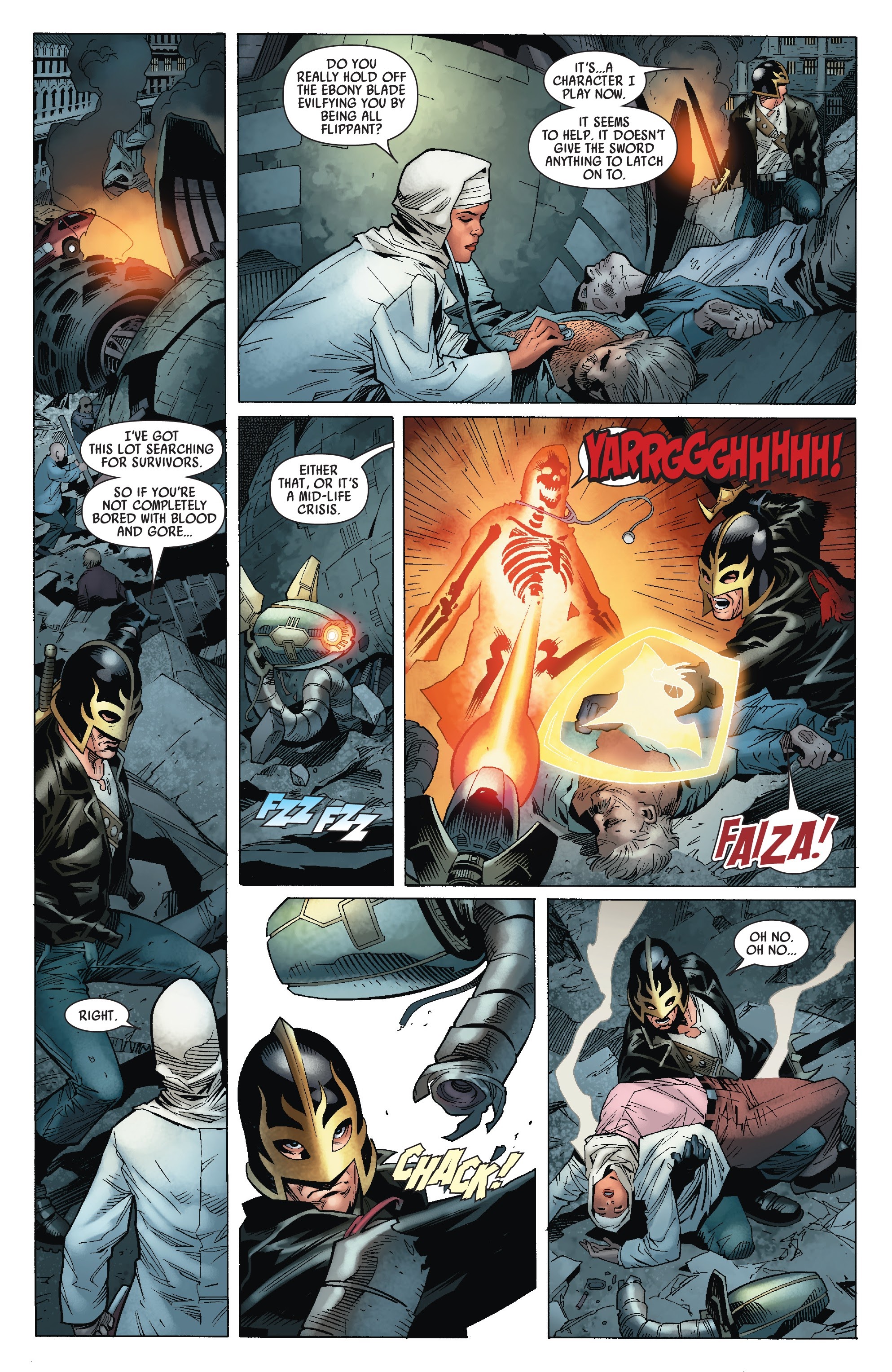 Read online Captain Britain and MI13 comic -  Issue #1 - 15