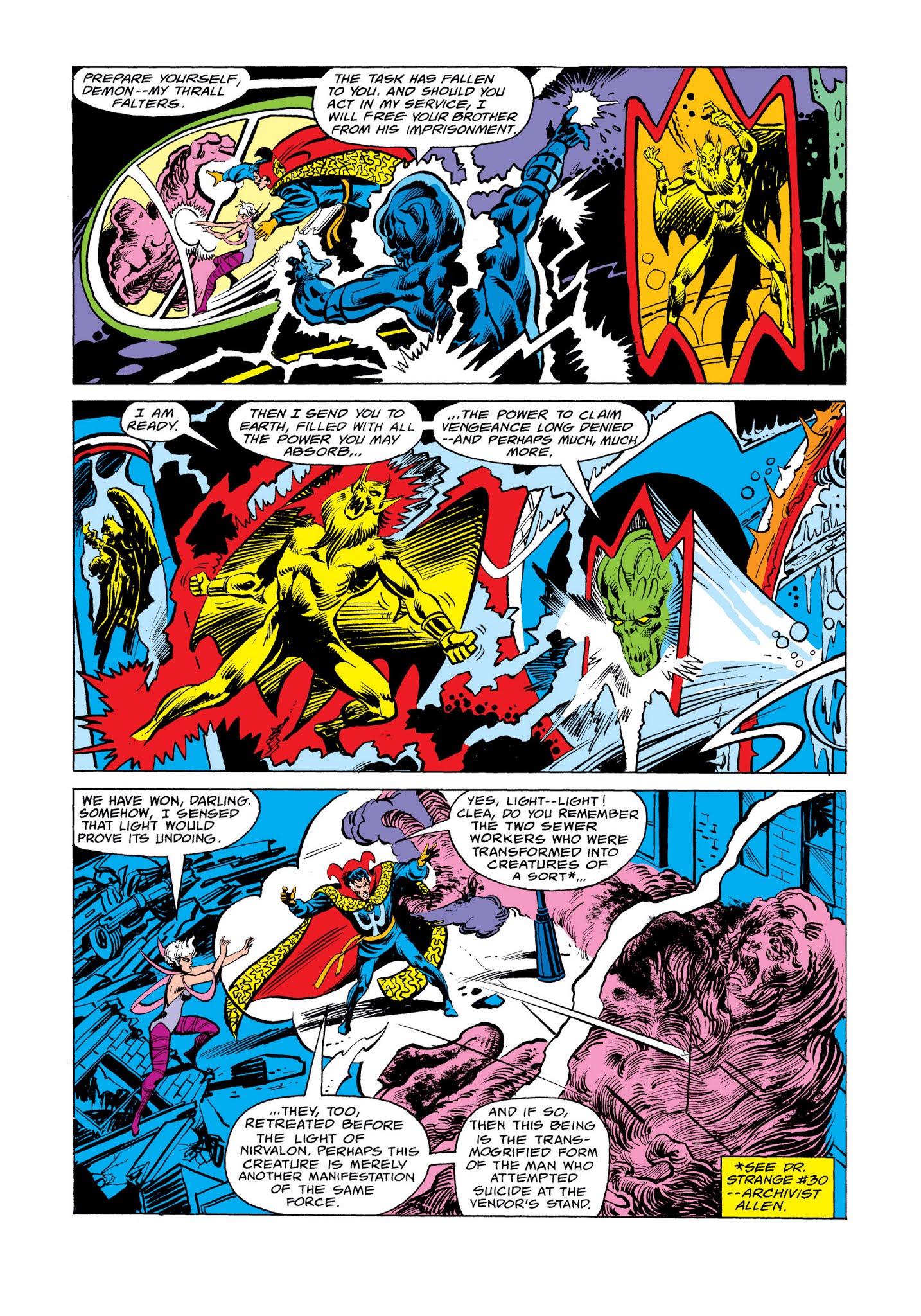Read online Marvel Masterworks: Doctor Strange comic -  Issue # TPB 7 (Part 3) - 33