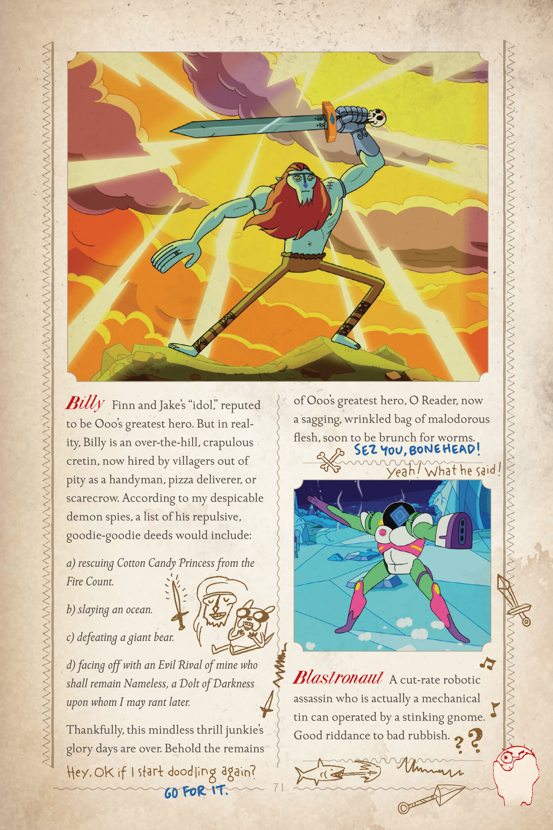 Read online The Adventure Time Encyclopaedia comic -  Issue # TPB (Part 1) - 73