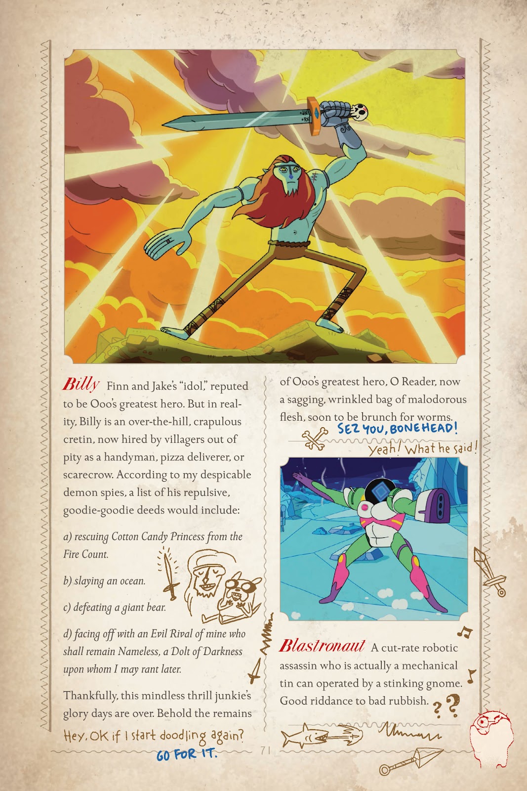 The Adventure Time Encyclopaedia issue TPB (Part 1) - Page 73