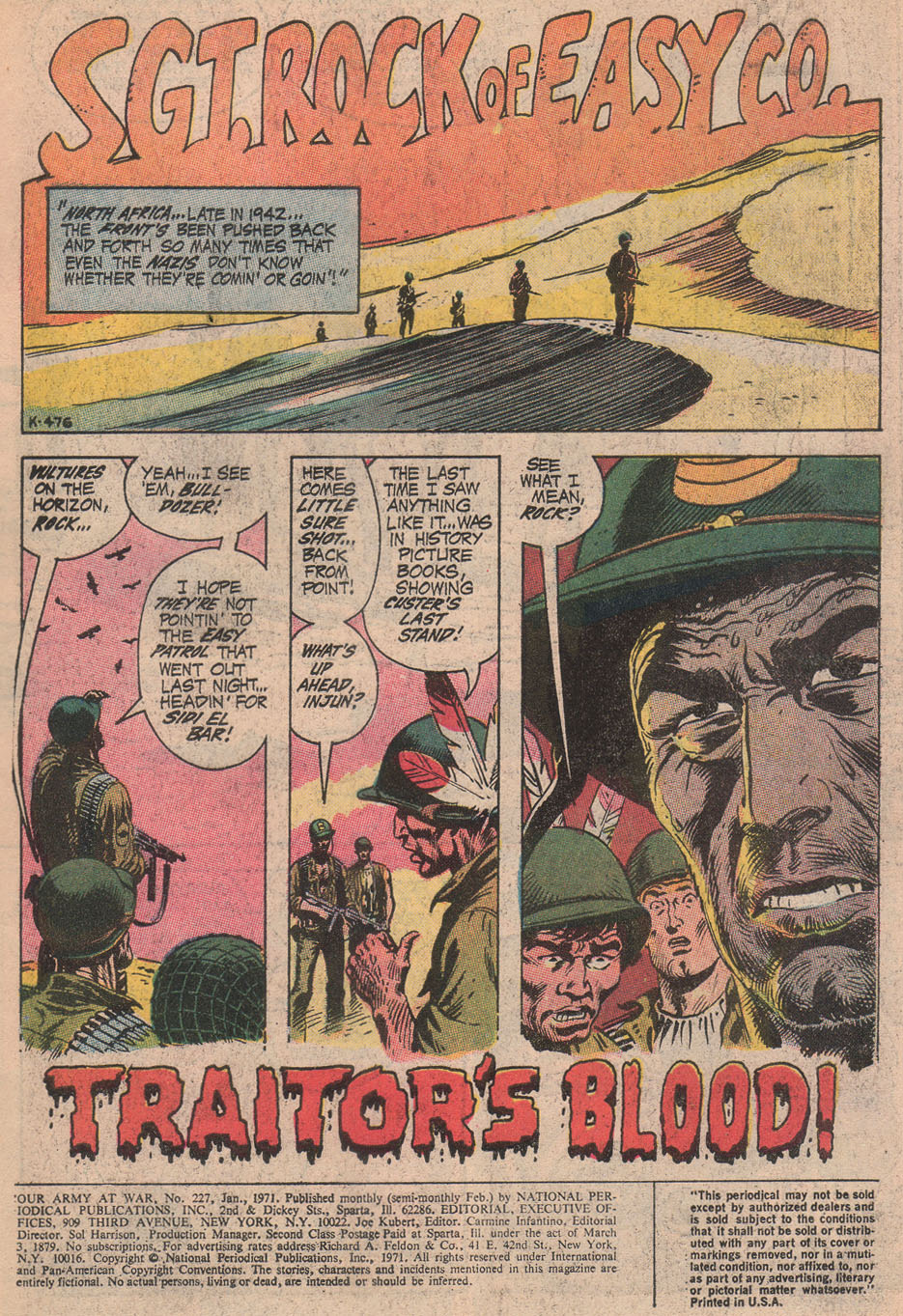 Read online Our Army at War (1952) comic -  Issue #227 - 3