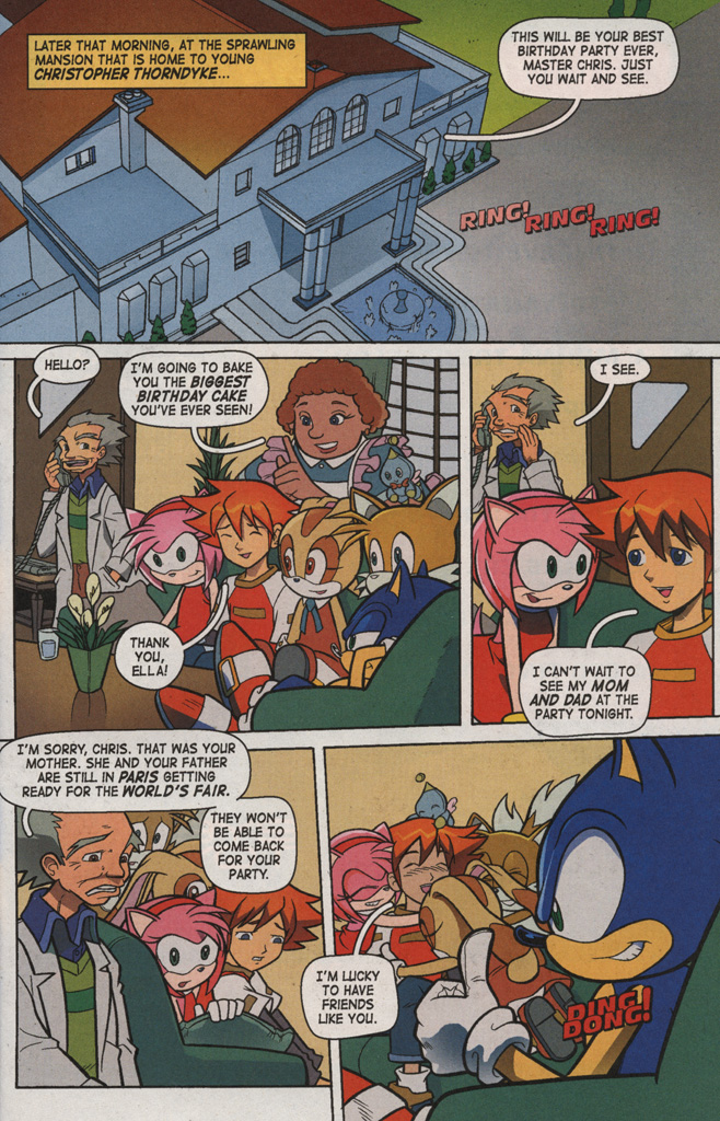 Read online Sonic X comic -  Issue #7 - 9