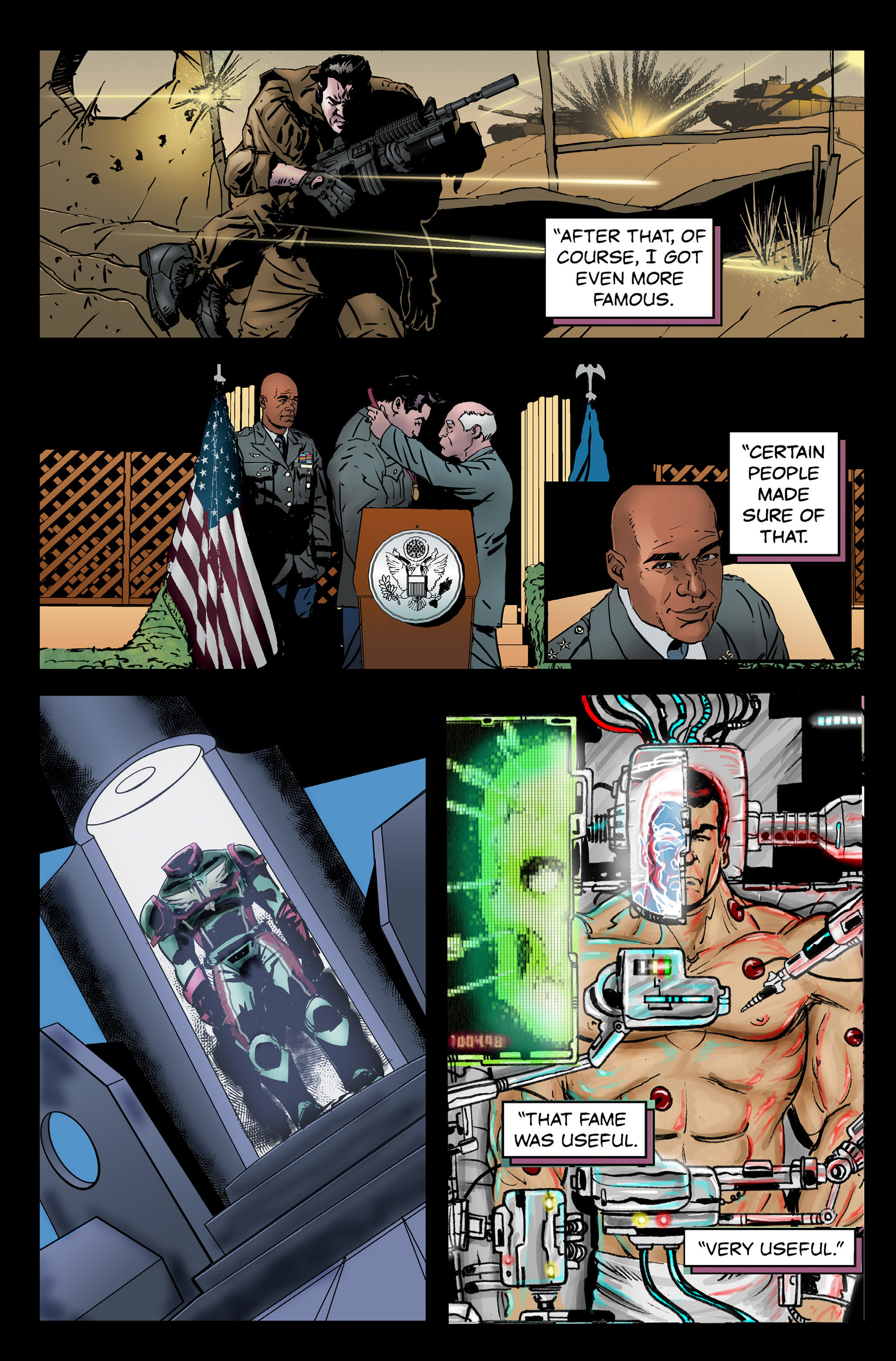 Read online Lou Ferrigno: Liberator comic -  Issue #0 - 5