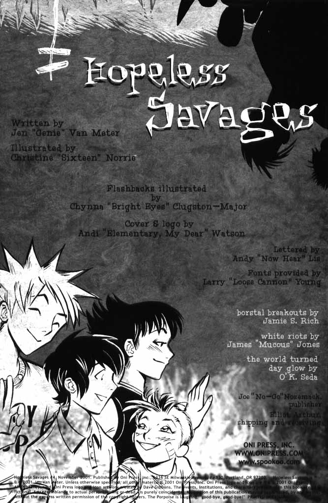 Read online Hopeless Savages comic -  Issue #4 - 2