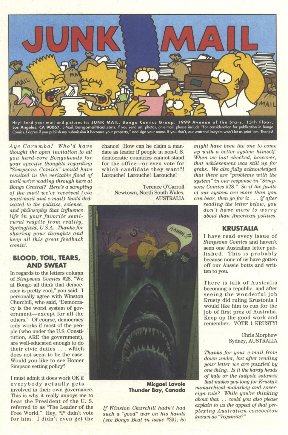 Read online Simpsons Comics comic -  Issue #30 - 24