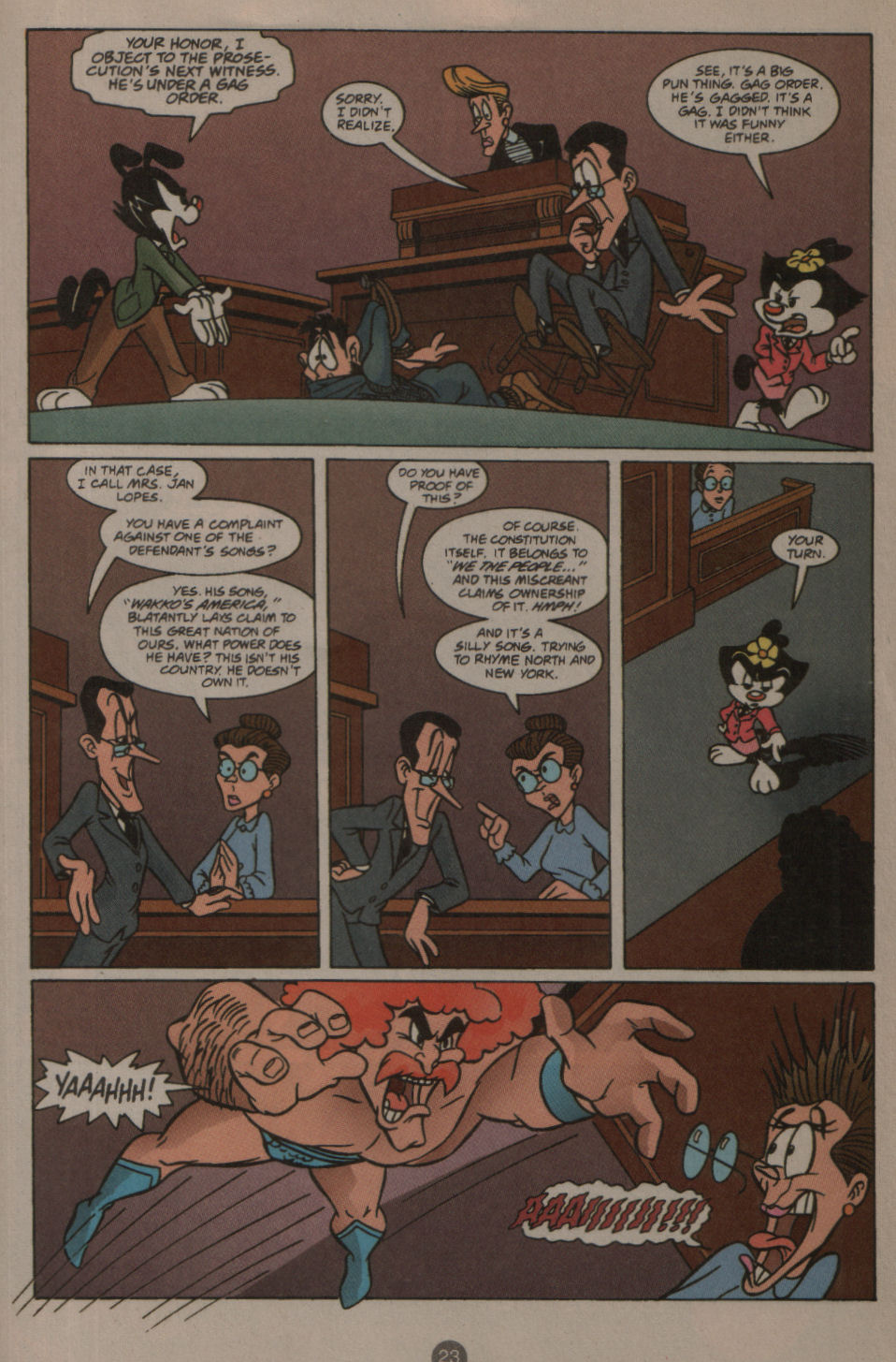 Read online Animaniacs comic -  Issue #34 - 18