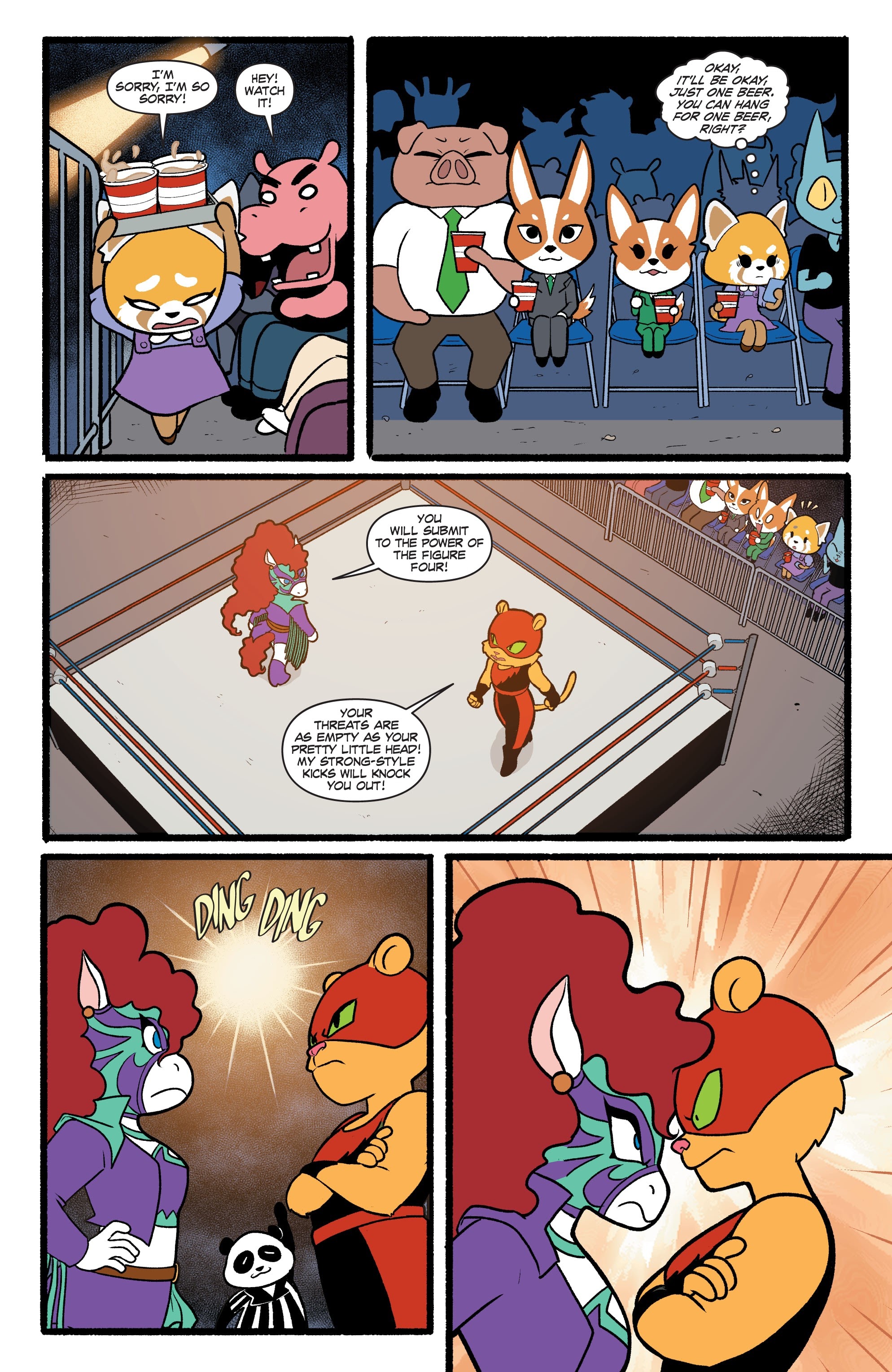 Read online Aggretsuko: Meet Her World comic -  Issue #3 - 12