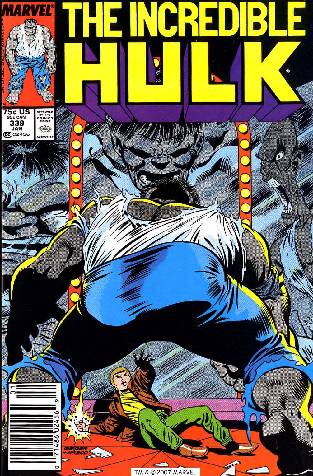 Read online The Incredible Hulk (1968) comic -  Issue #339 - 1