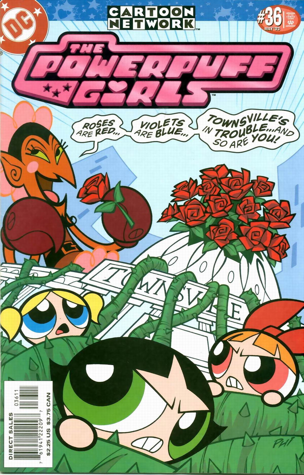 Read online The Powerpuff Girls comic -  Issue #36 - 1