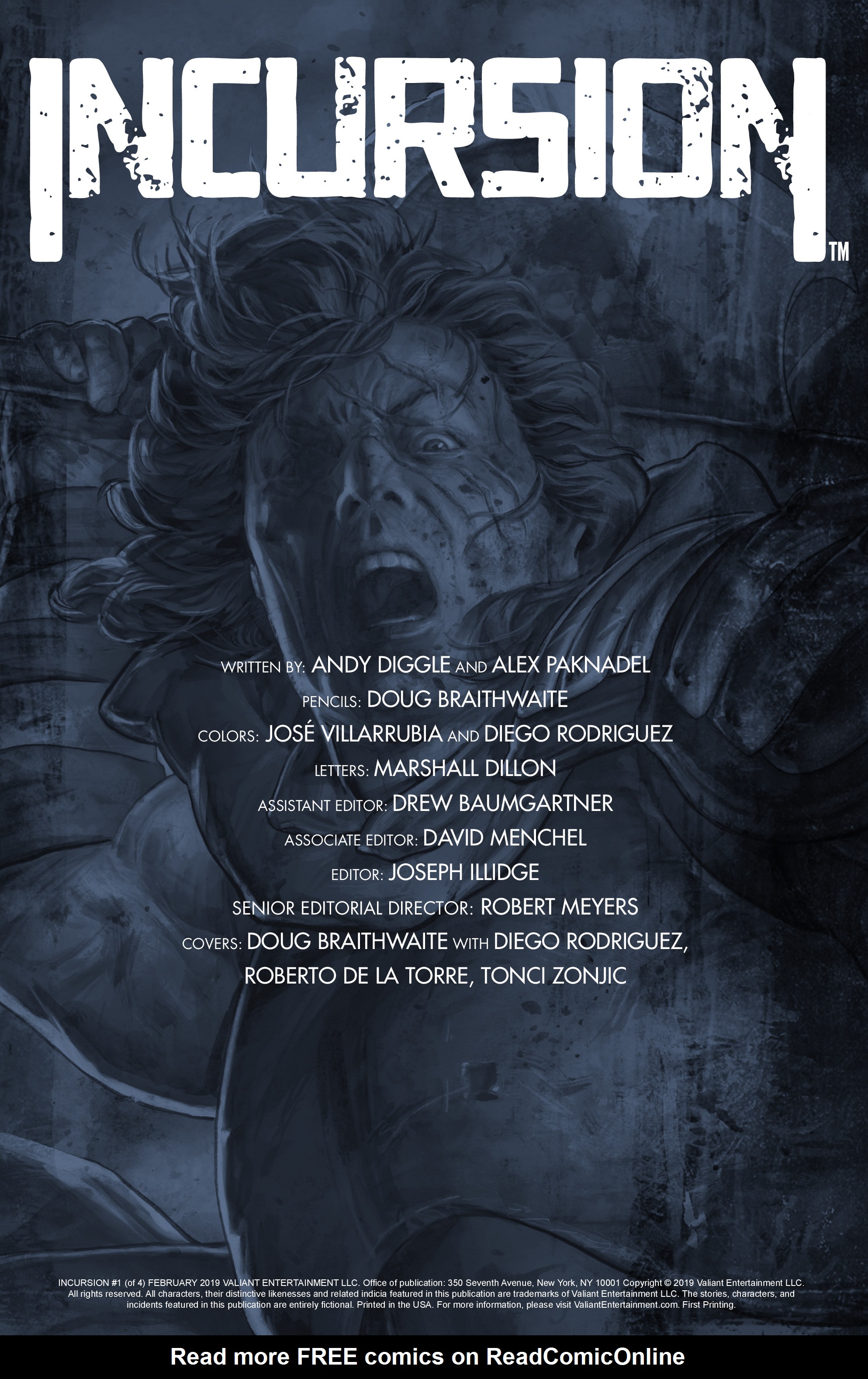 Read online Incursion comic -  Issue #1 - 2