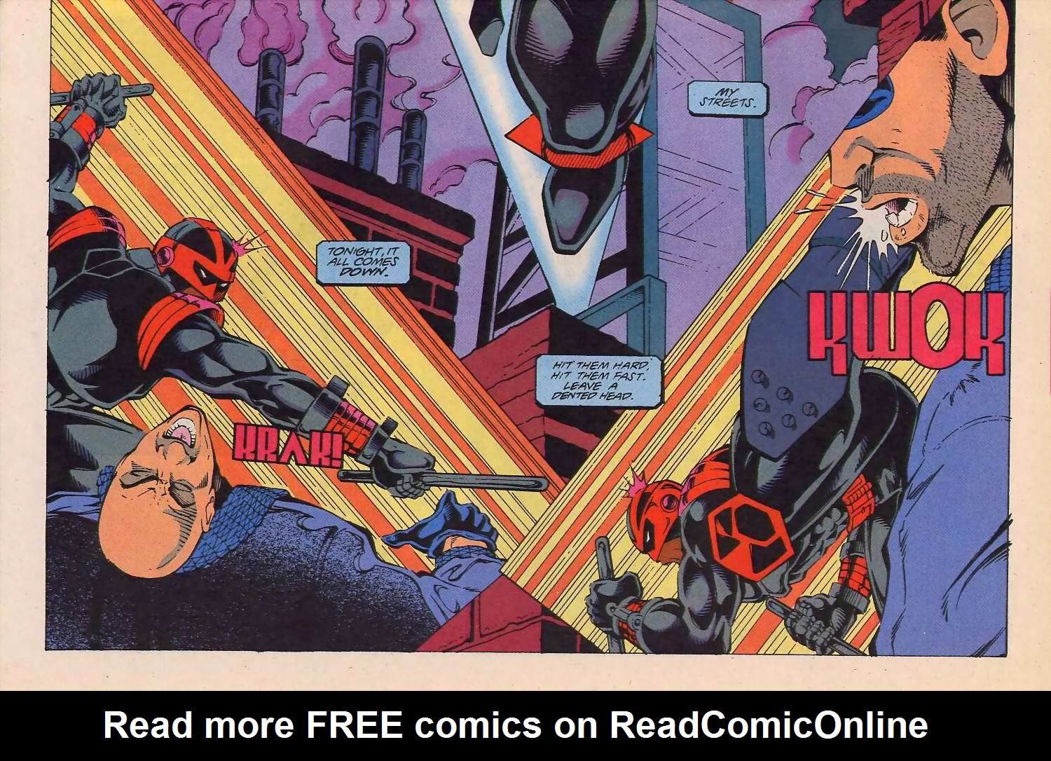 Read online Meteor Man comic -  Issue #4 - 4