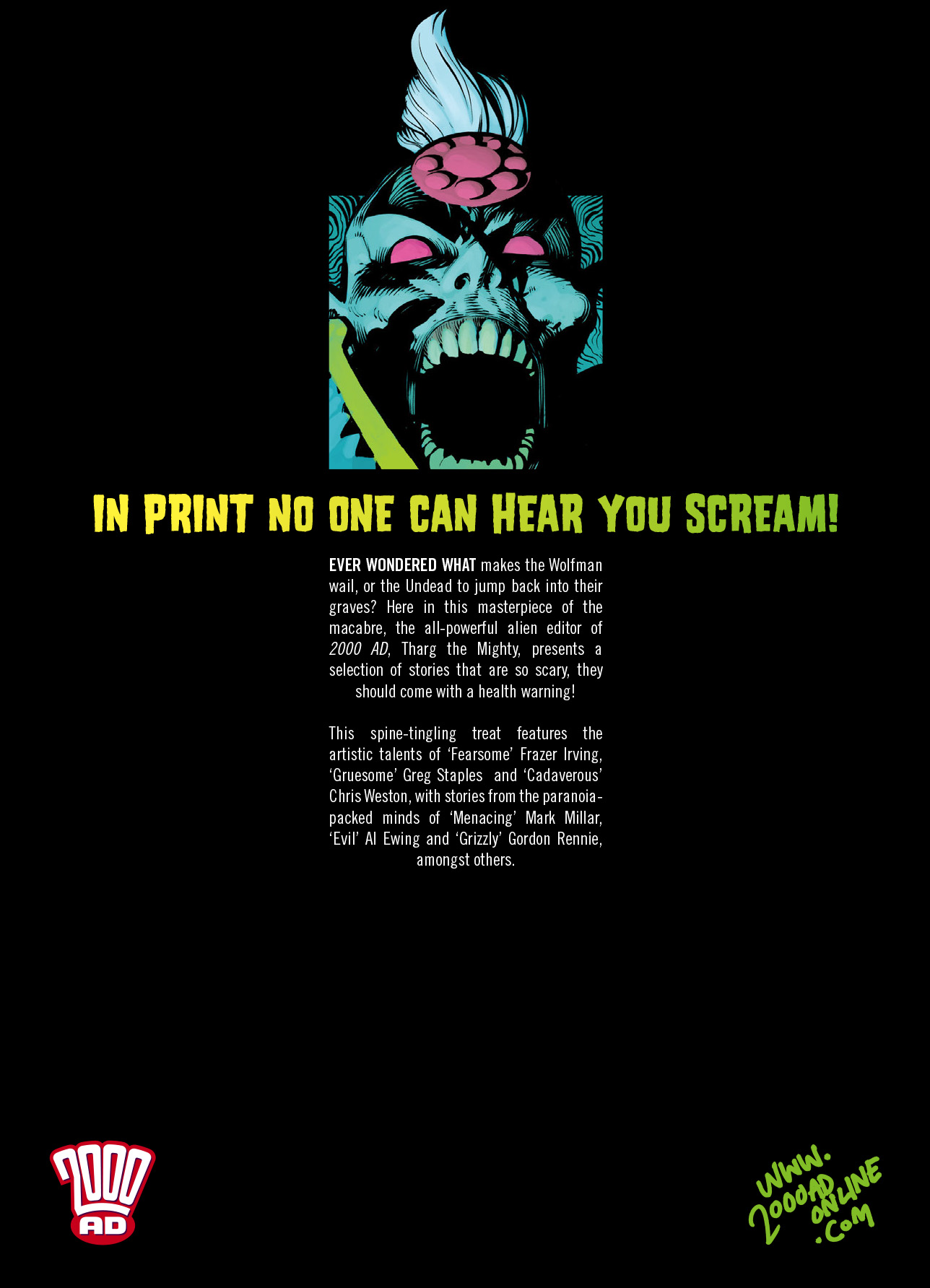 Read online Tharg's Creepy Chronicles comic -  Issue # TPB - 146