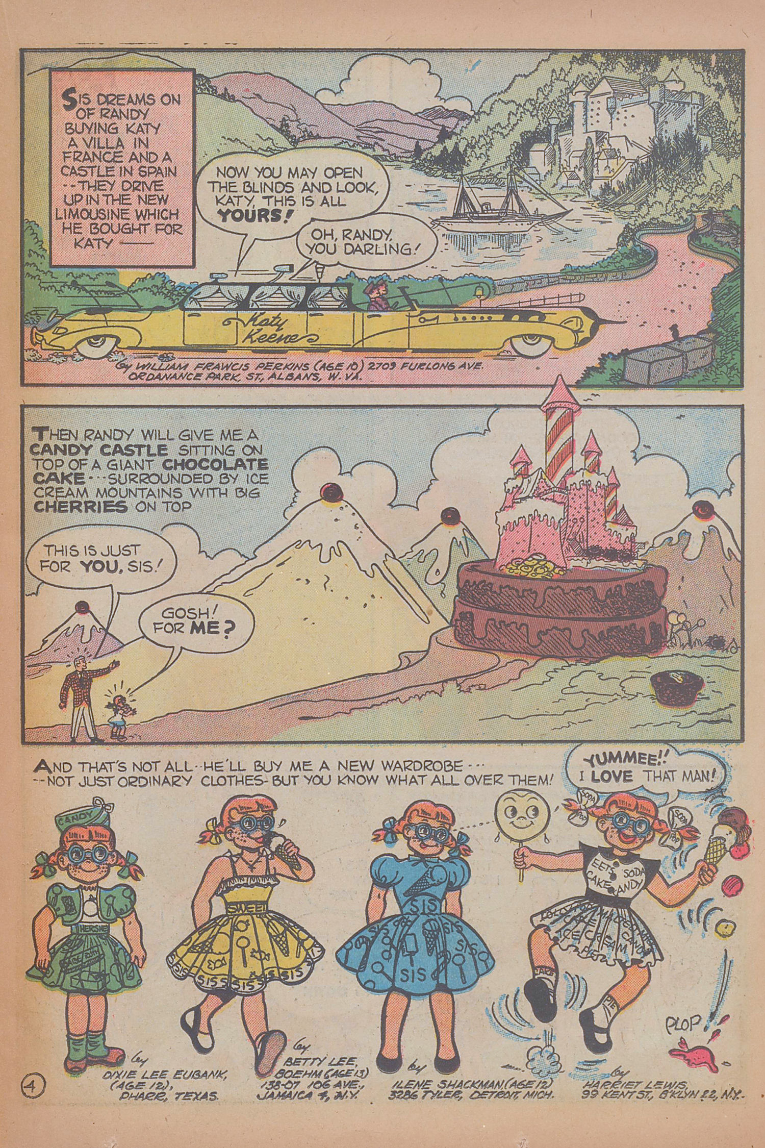 Read online Katy Keene (1949) comic -  Issue #4 - 21