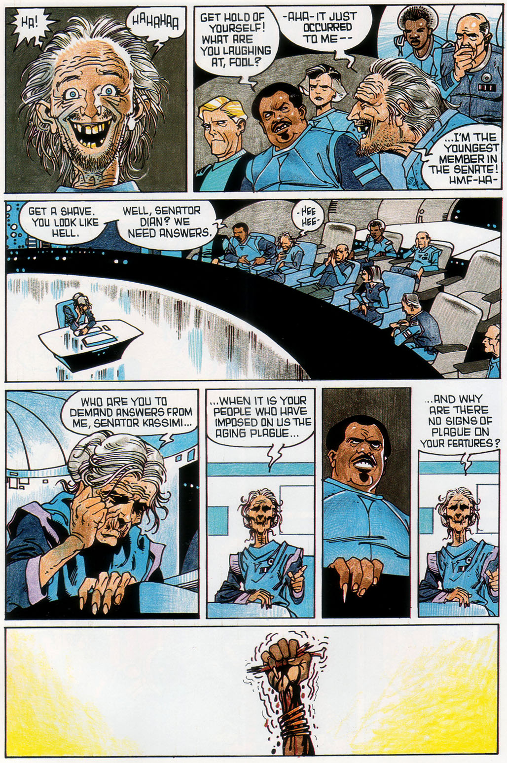 Read online Marvel Graphic Novel comic -  Issue #44 - Ax - 28