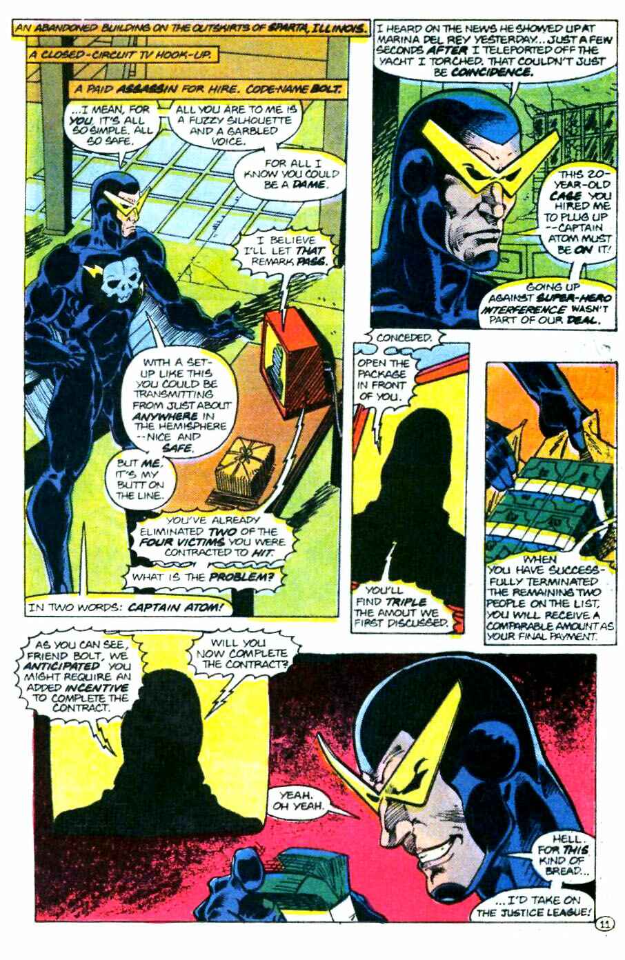 Read online Captain Atom (1987) comic -  Issue #9 - 12