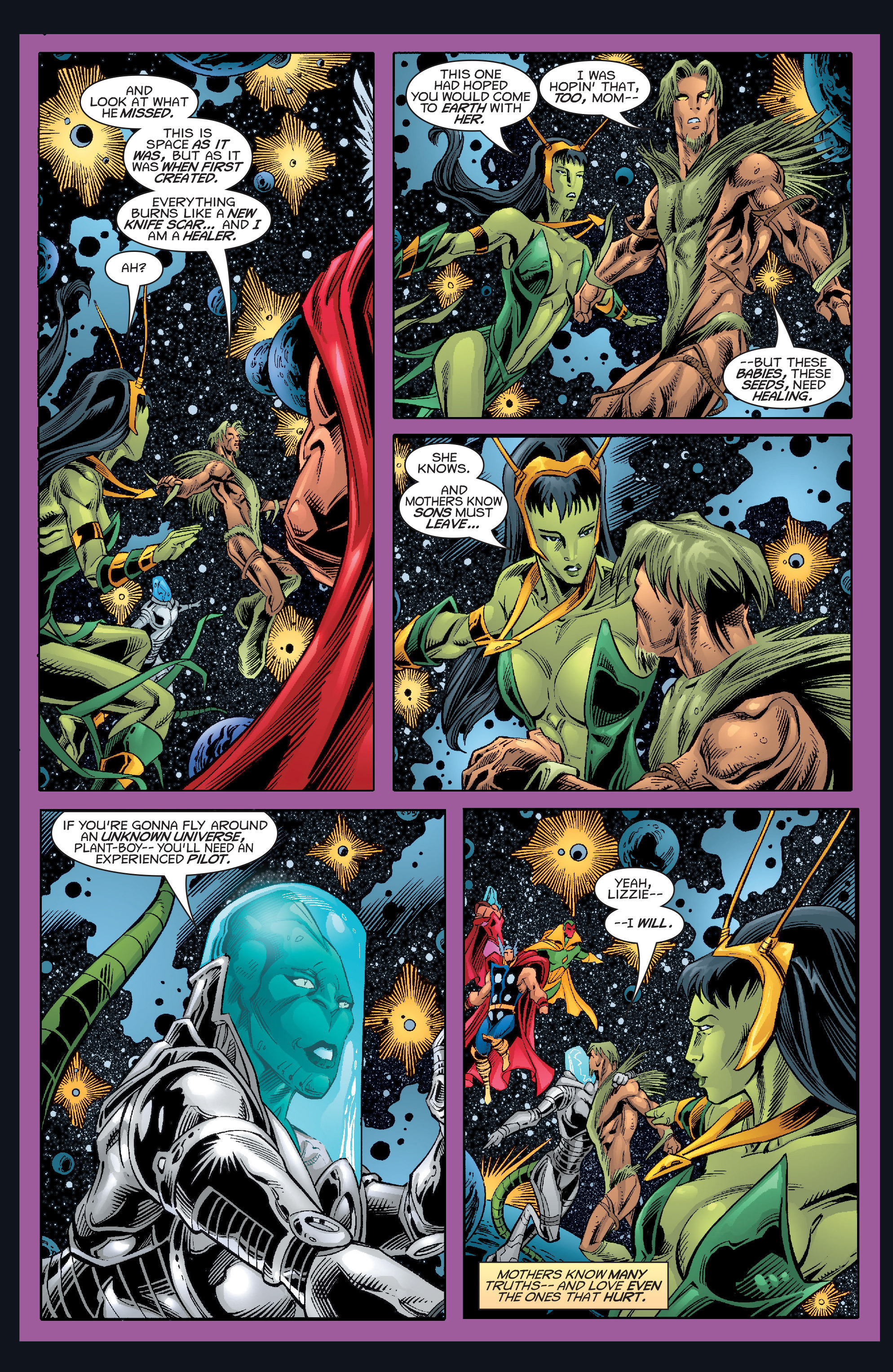 Read online Avengers: Celestial Quest comic -  Issue #8 - 35