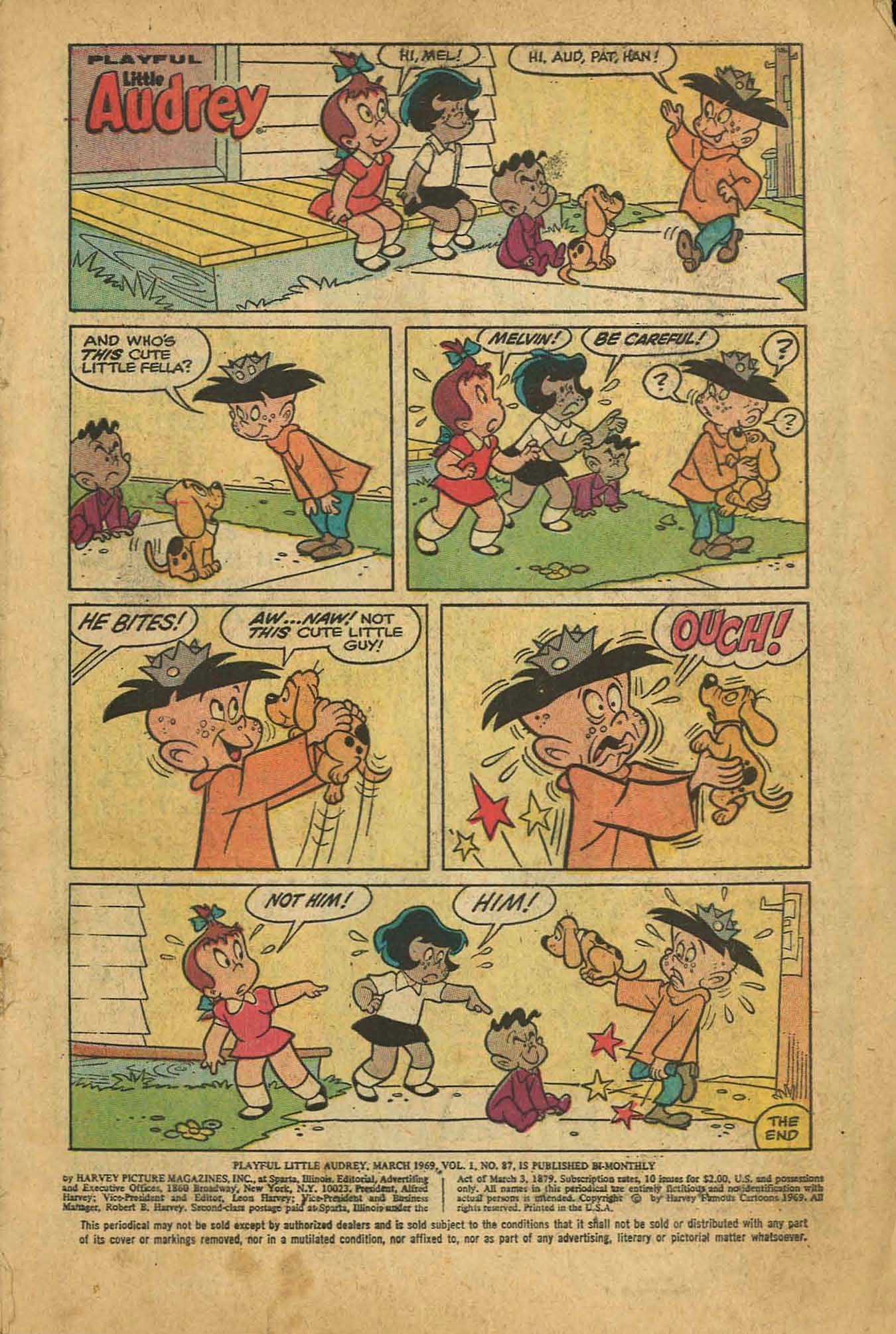 Read online Playful Little Audrey comic -  Issue #87 - 2