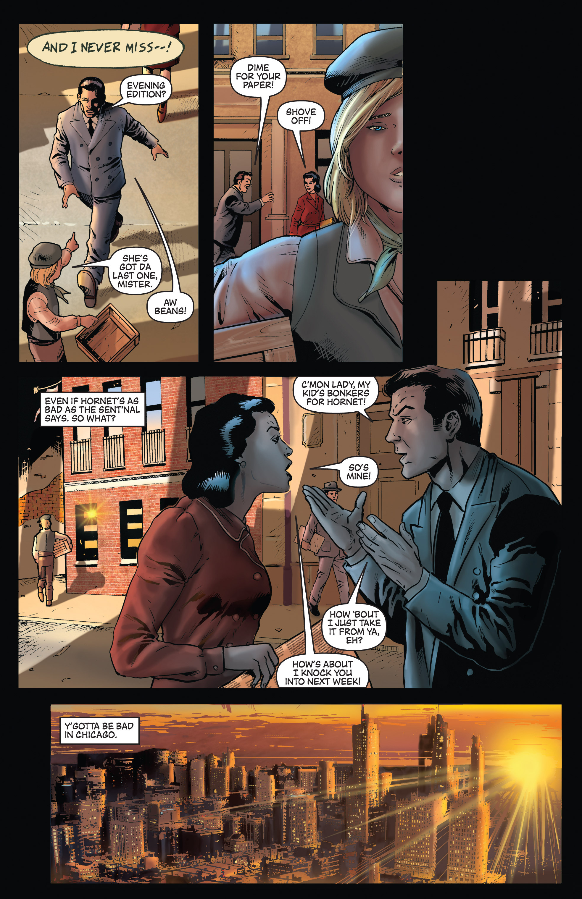 Read online Green Hornet: Year One comic -  Issue # _Special 1 - 7