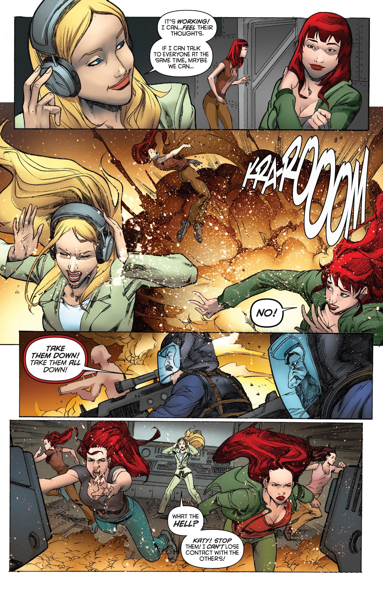 Read online The Bionic Woman comic -  Issue #10 - 12